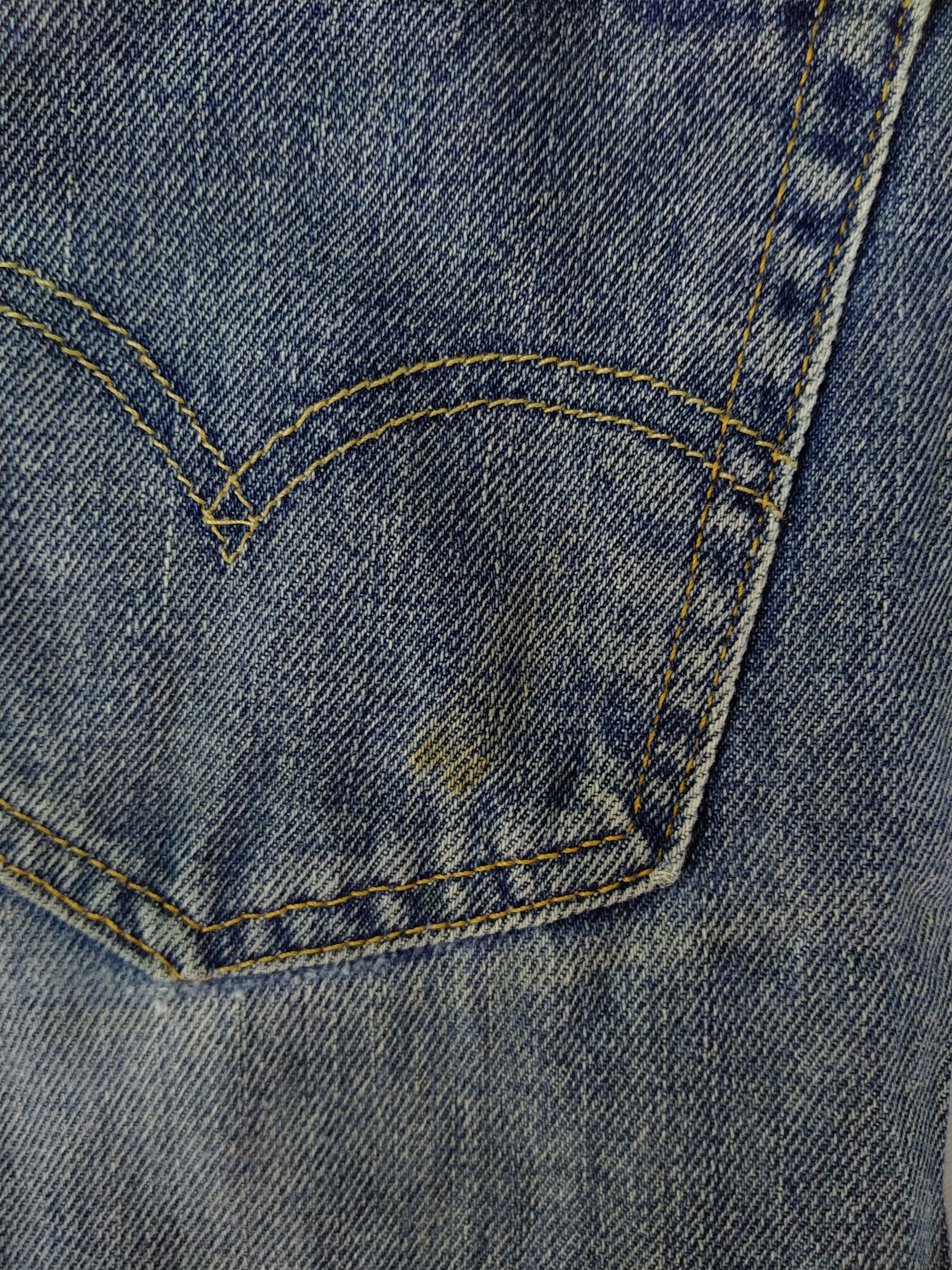 Levi's Distressed Blue Vintage Levi's 505 Denim 31x29.5 -JN146 Size US 31 - 21 Thumbnail
