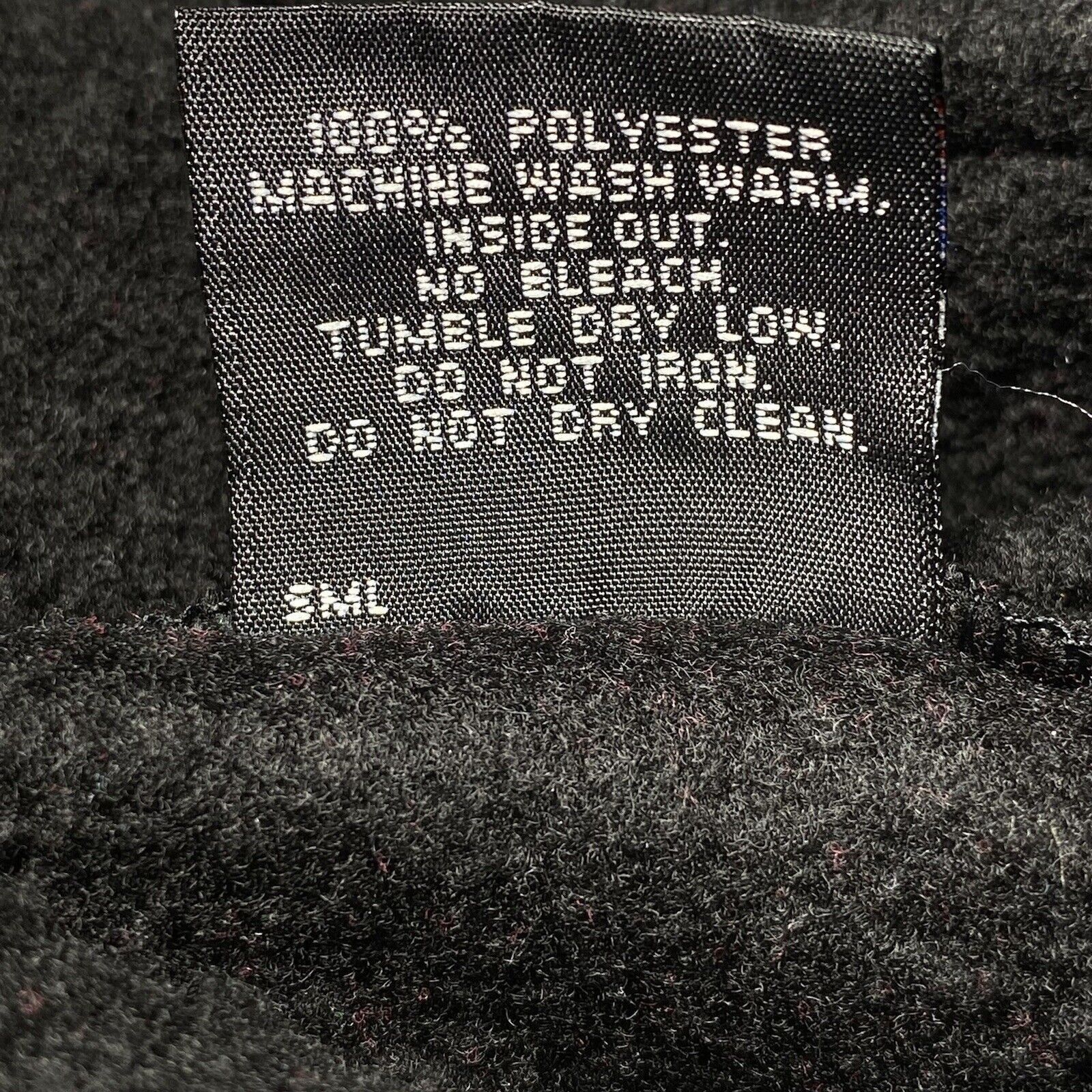 Other Olympics Torch XL Black Fleece Full Zip Sweatshirt USA Made Size XL / US 12-14 / IT 48-50 - 10 Thumbnail