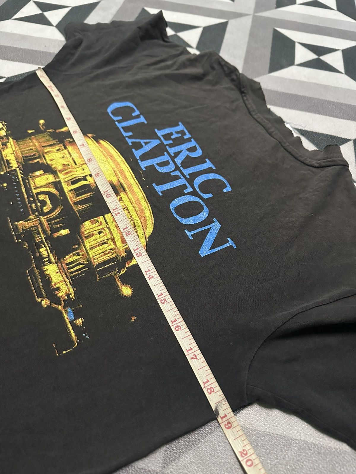 Vintage Vintage Eric Clapton tshirt Size US S / EU 44-46 / 1 - 8 Thumbnail