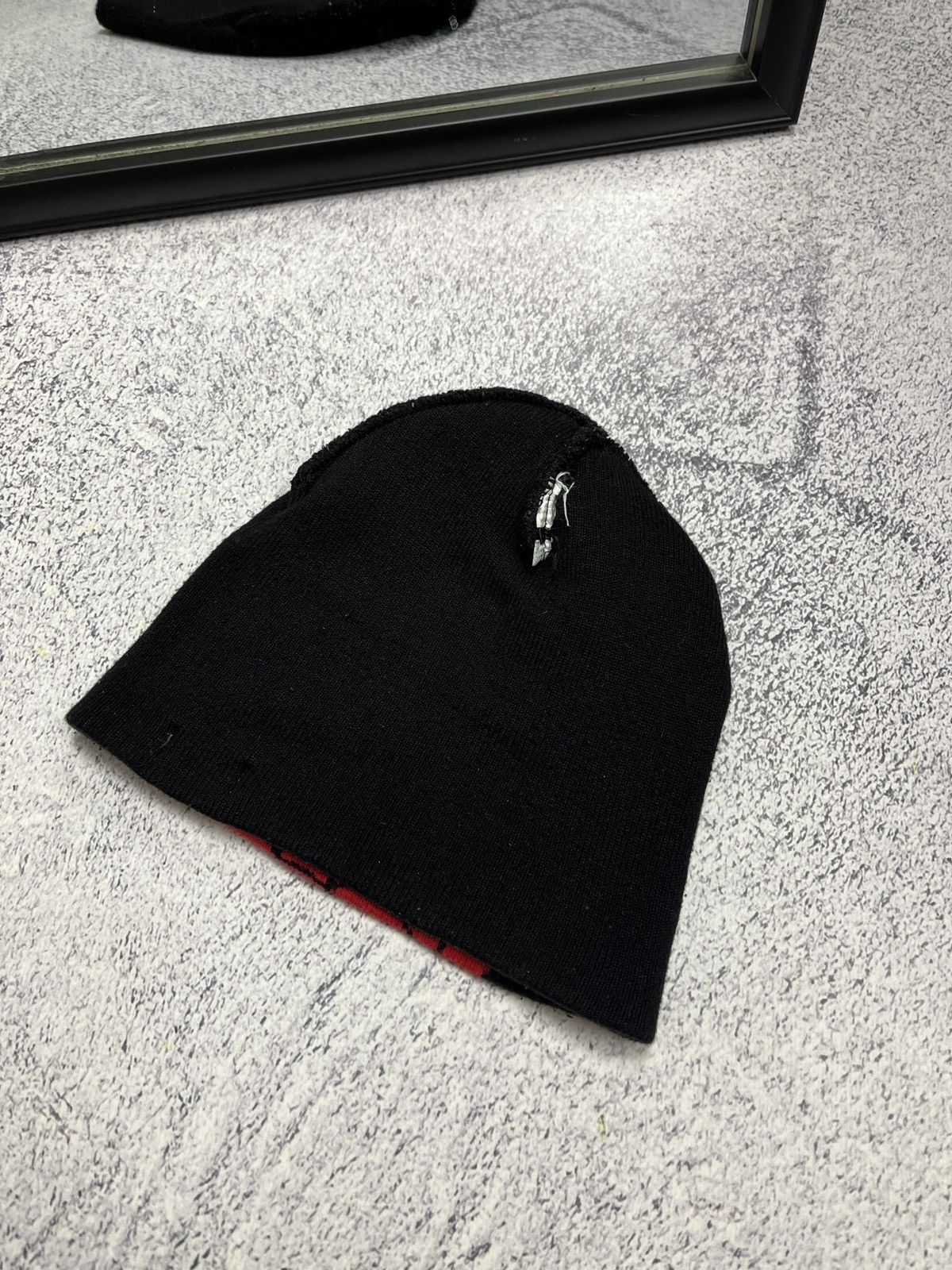 Japanese Brand Y2k Spider Man Marvel Big Logo Eye Beanie Hat Hype Size ONE SIZE - 8 Thumbnail