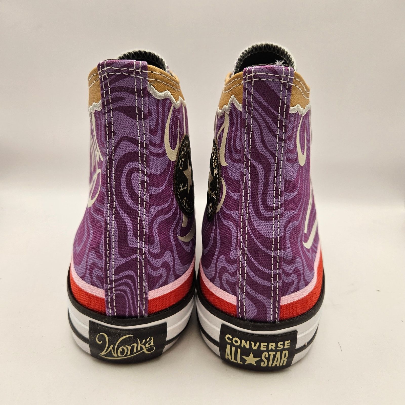 Converse CONVERSE X WONKA M7/W9 CHUCK TAYLOR ALL STAR HIGH SWIRL Size US 7 / IT 37 - 3 Thumbnail