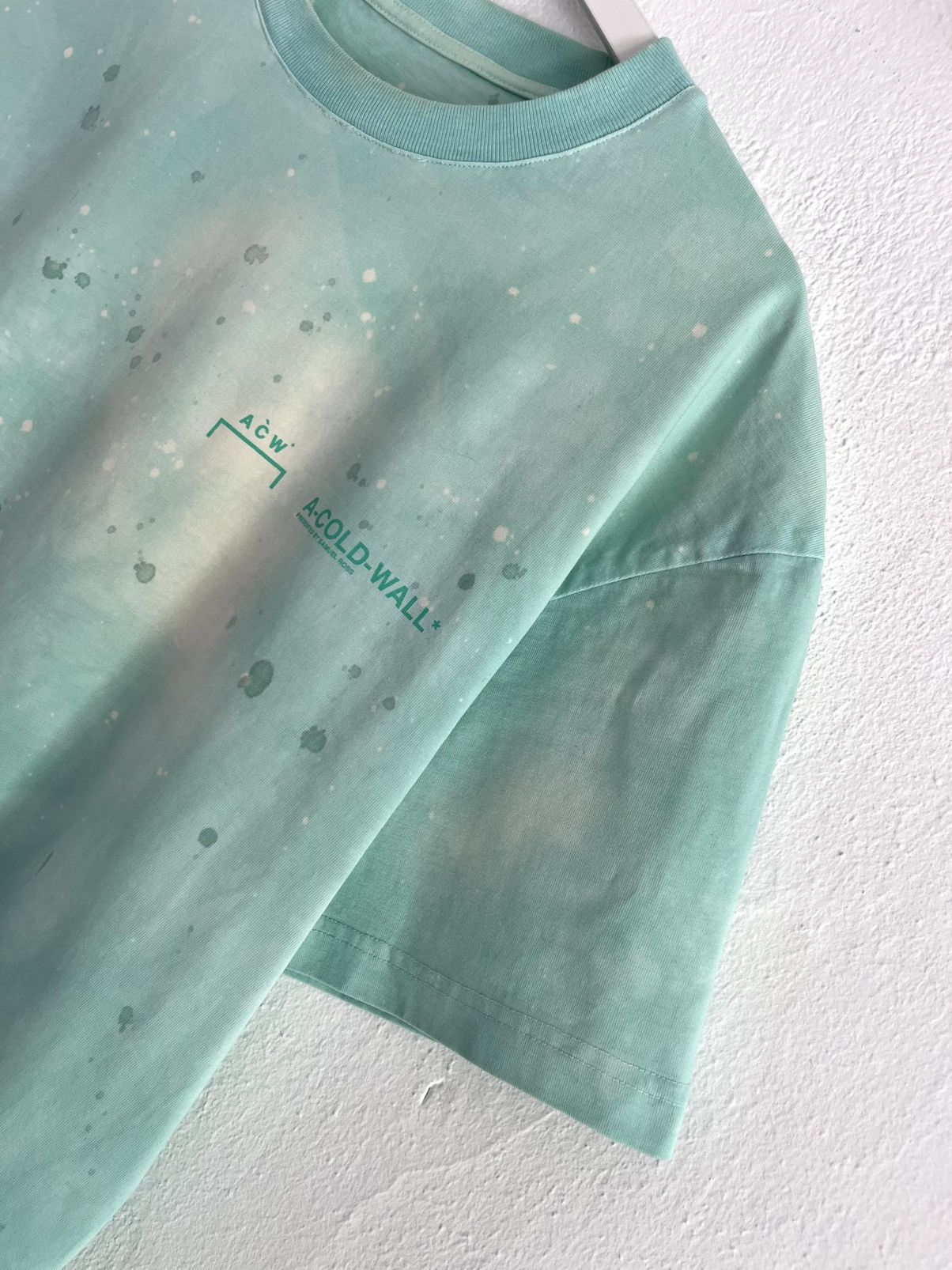 A-COLD-WALL* RARE! A COLD WALL x Daniel Arsham Paint Spray Mint T Shirt Size US XL / EU 56 / 4 - 4 Thumbnail