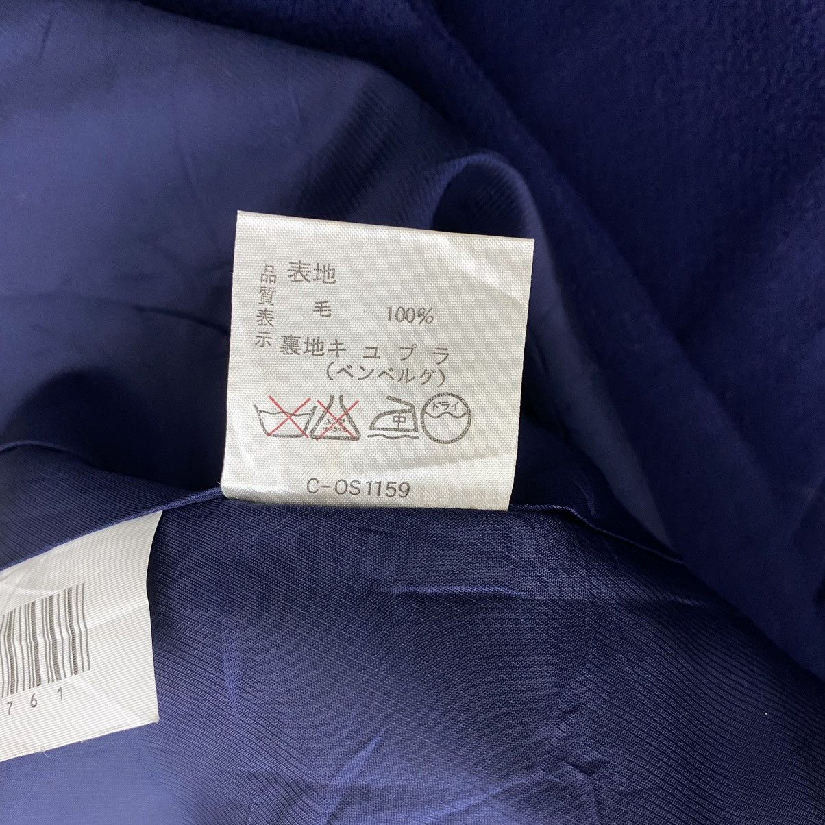 Givenchy Vintage 80s GIVENCHY GLAMOUR French Designer Blue Coat Size US M / EU 48-50 / 2 - 7 Thumbnail