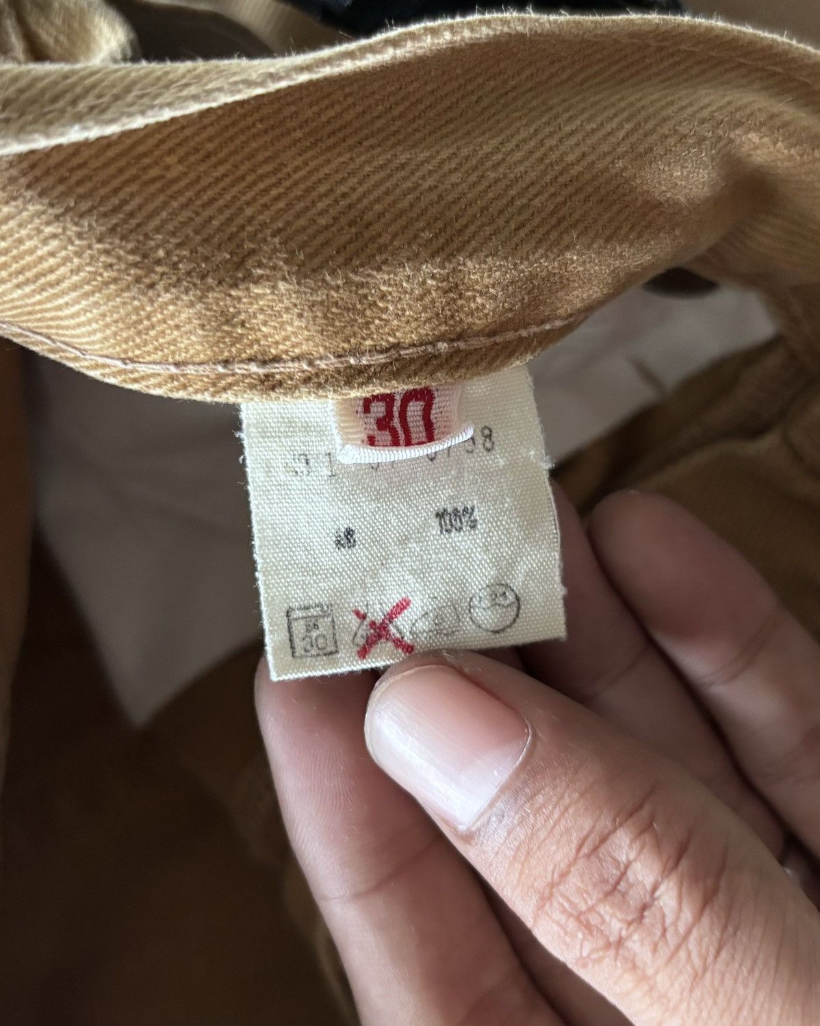 45rpm 45rpm Brown Denim Jeans Made In Japan Size US 30 / EU 46 - 6 Thumbnail