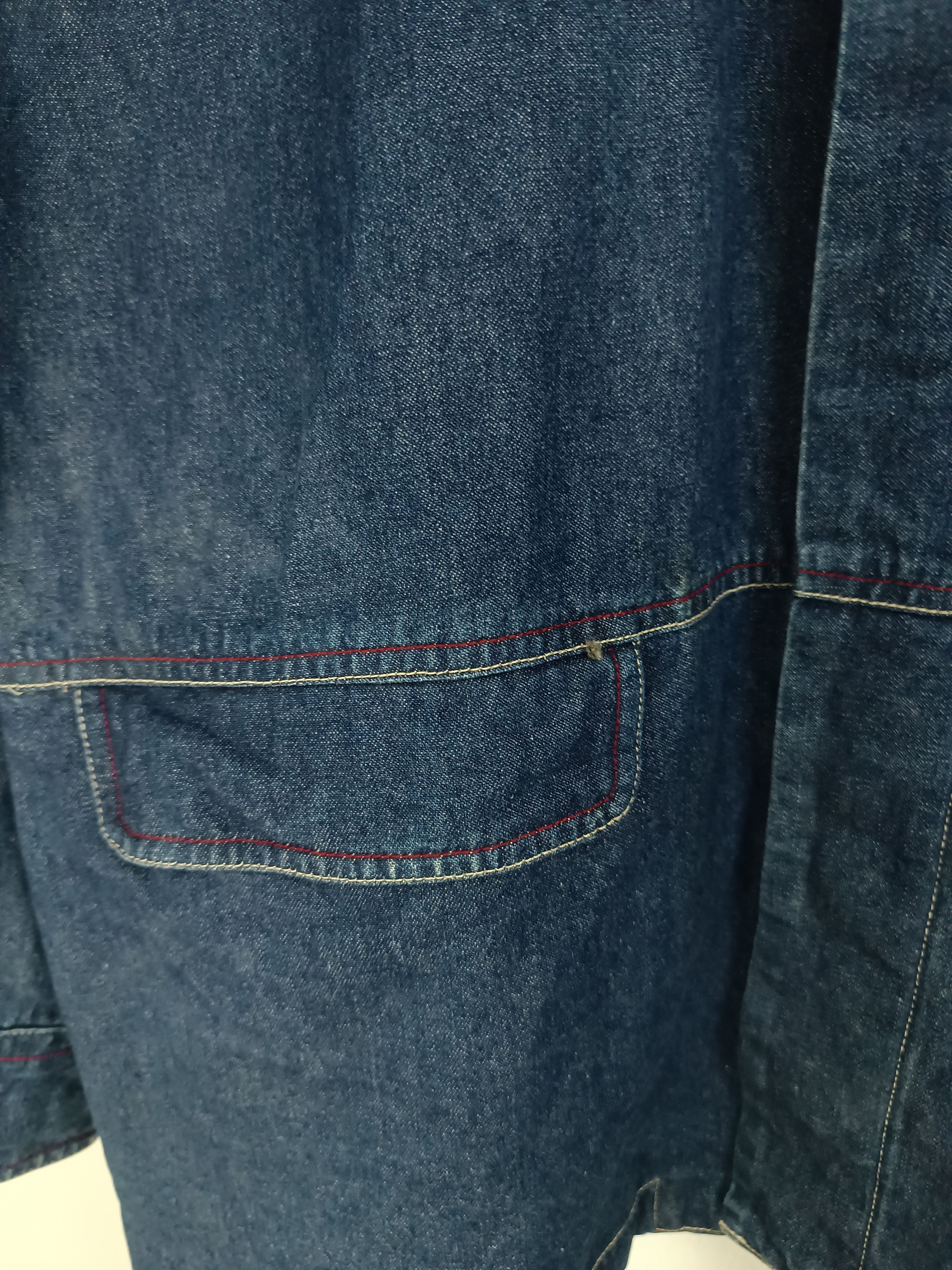 Vintage VINTAGE SACSNY Y'SACCS BY YOHJI YAMAMOTO WORK CHORE JACKET Size US L / EU 52-54 / 3 - 14 Thumbnail
