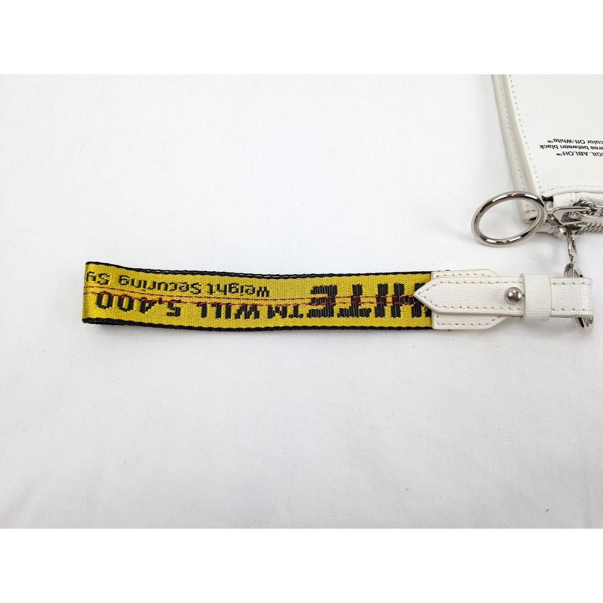 Off-White o1rshd1 Size: OS / Printed Flat Pouch in White Size ONE SIZE - 9 Thumbnail