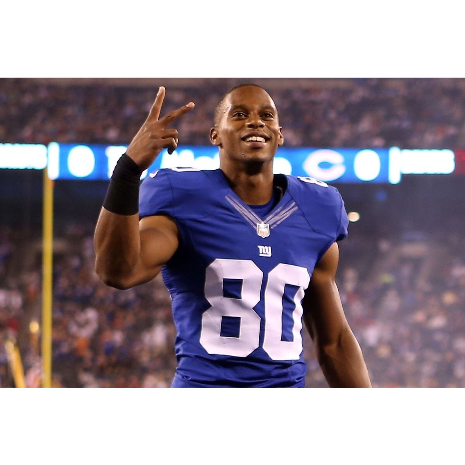 Nike New York Giants Victor Cruz Nike Elite Jersey 52 2XL NFL Size US XXL / EU 58 / 5 - 11 Thumbnail