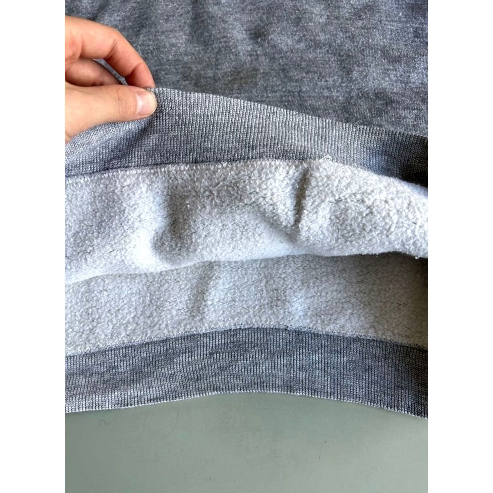 Vintage Vintage 50s-60s Thick Cotton Sweat Hoodie Gray Heather Regular L Size US L / EU 52-54 / 3 - 6 Thumbnail