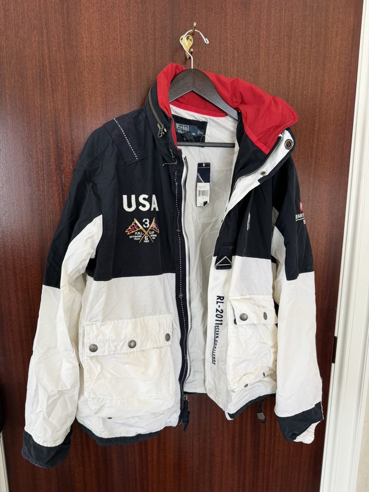 Polo Ralph Lauren Polo by Ralph Lauren Ocean Challenge Jacket Size US XL / EU 56 / 4 - 5 Thumbnail