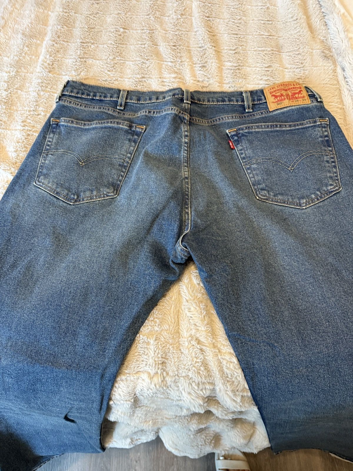 Levi's Levis Mens 505 Jeans 38 x 29 Size US 38 / EU 54 - 6 Thumbnail