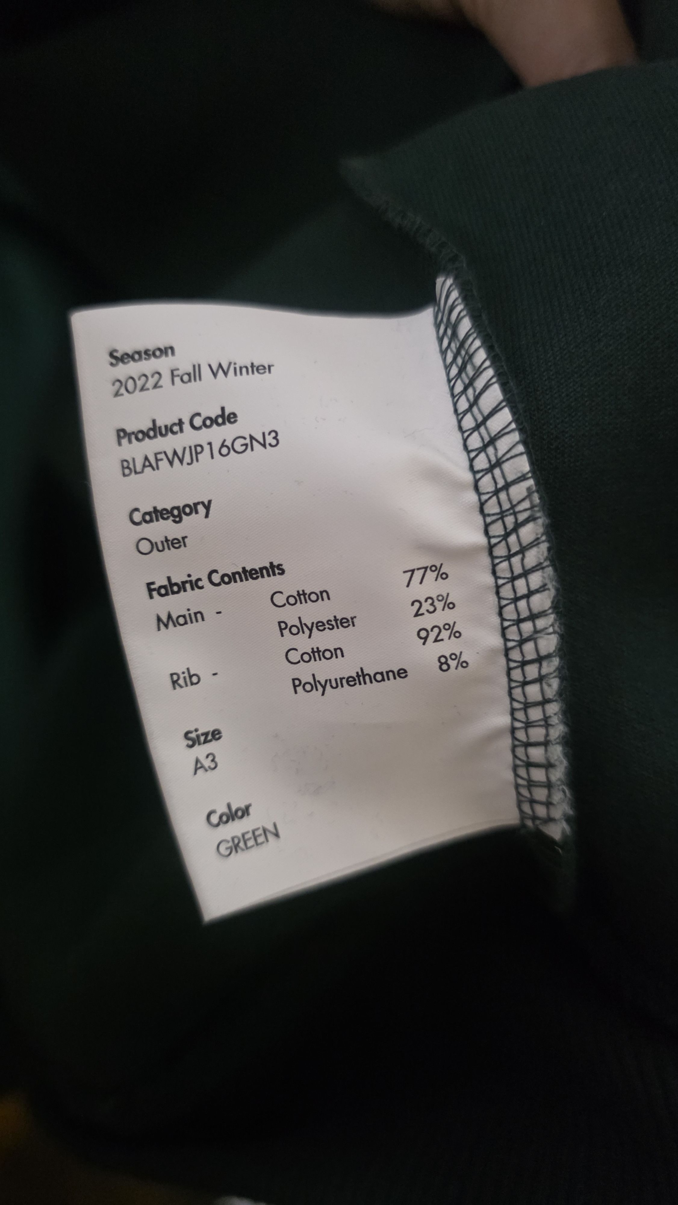 Ader Error Ader Error Green Fluic Hoodie Size US XL / EU 56 / 4 - 5 Thumbnail
