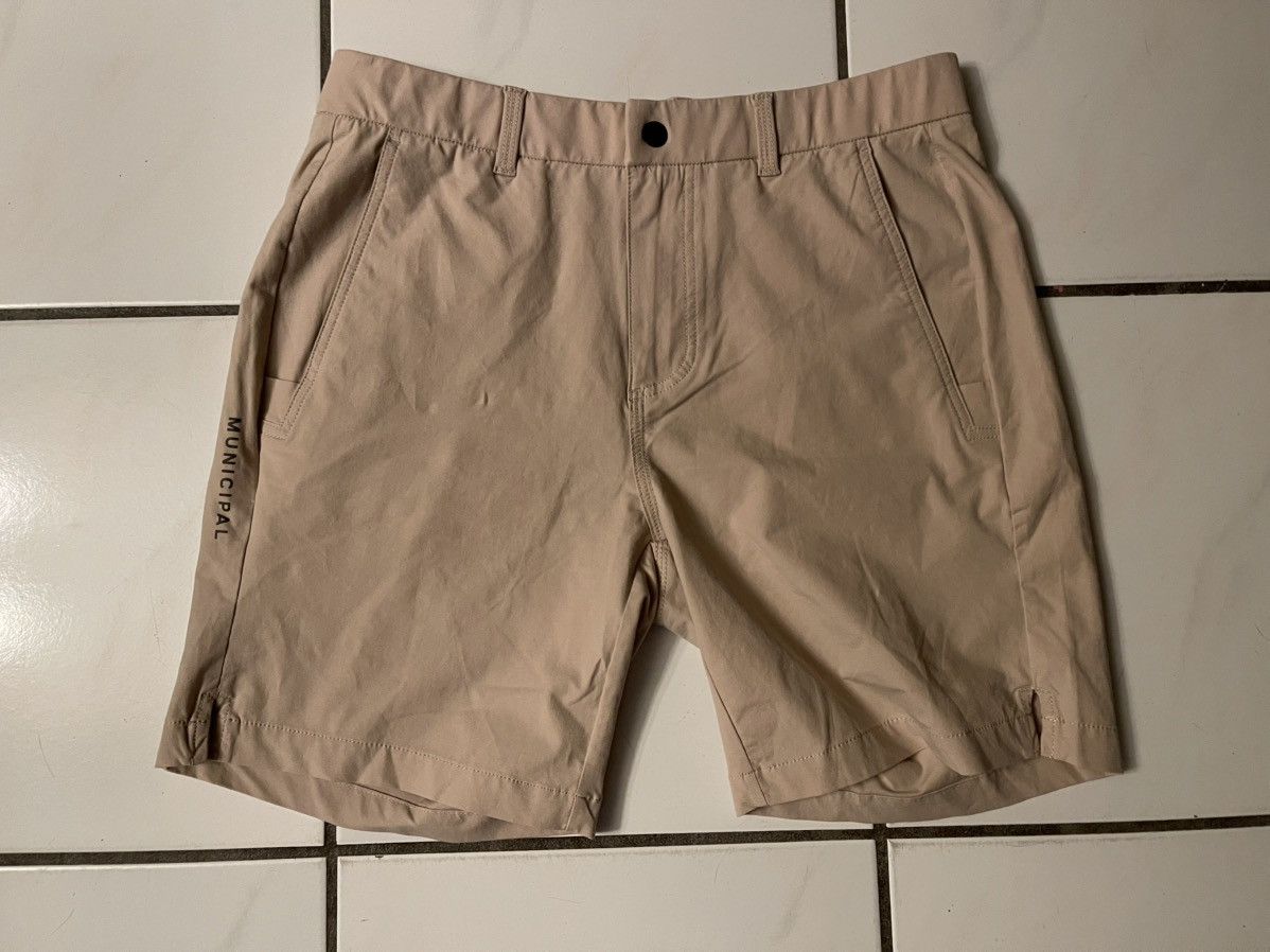 Other Municipal Shorts Mens 30 Sport Utilty Gear Athletic Beige Size US 30 / EU 46 - 1 Thumbnail