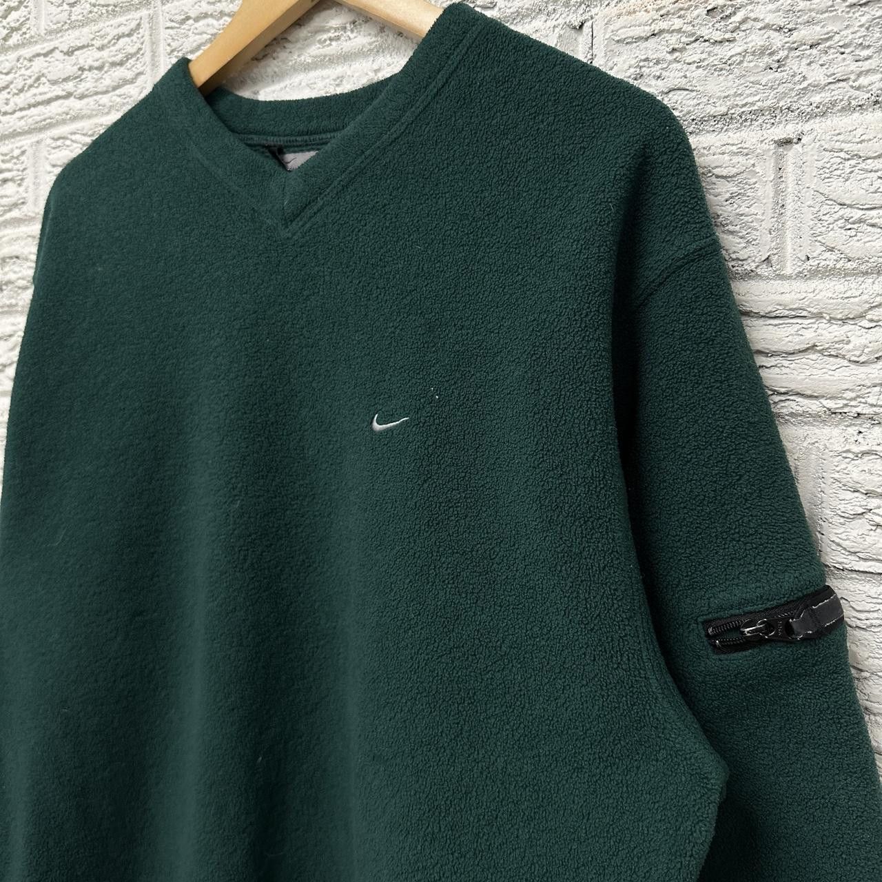 Nike × Travis Scott × Vintage Nike x Travis Scott Y2K Fleece Pullover Sweater Medium Size US M / EU 48-50 / 2 - 4 Thumbnail