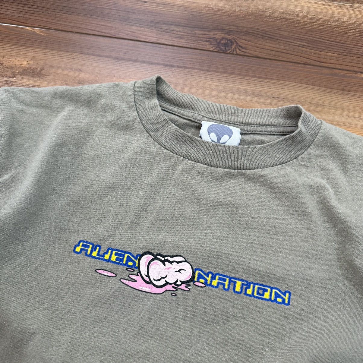 Other Vintage Brown Alien Nation Skate Mind Waste Tee Shirt Size US M / EU 48-50 / 2 - 3 Thumbnail