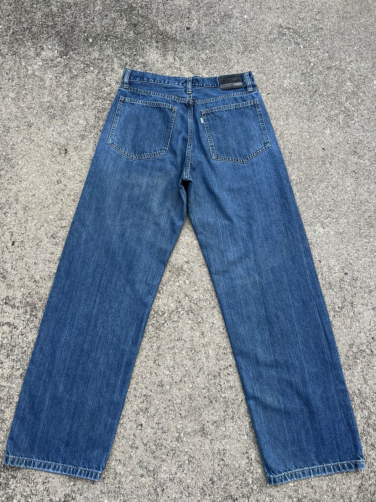 Levi's Vintage 2000s Levi’s Silvertab Denim Low + Loose Jeans Size US 30 / EU 46 - 2 Thumbnail