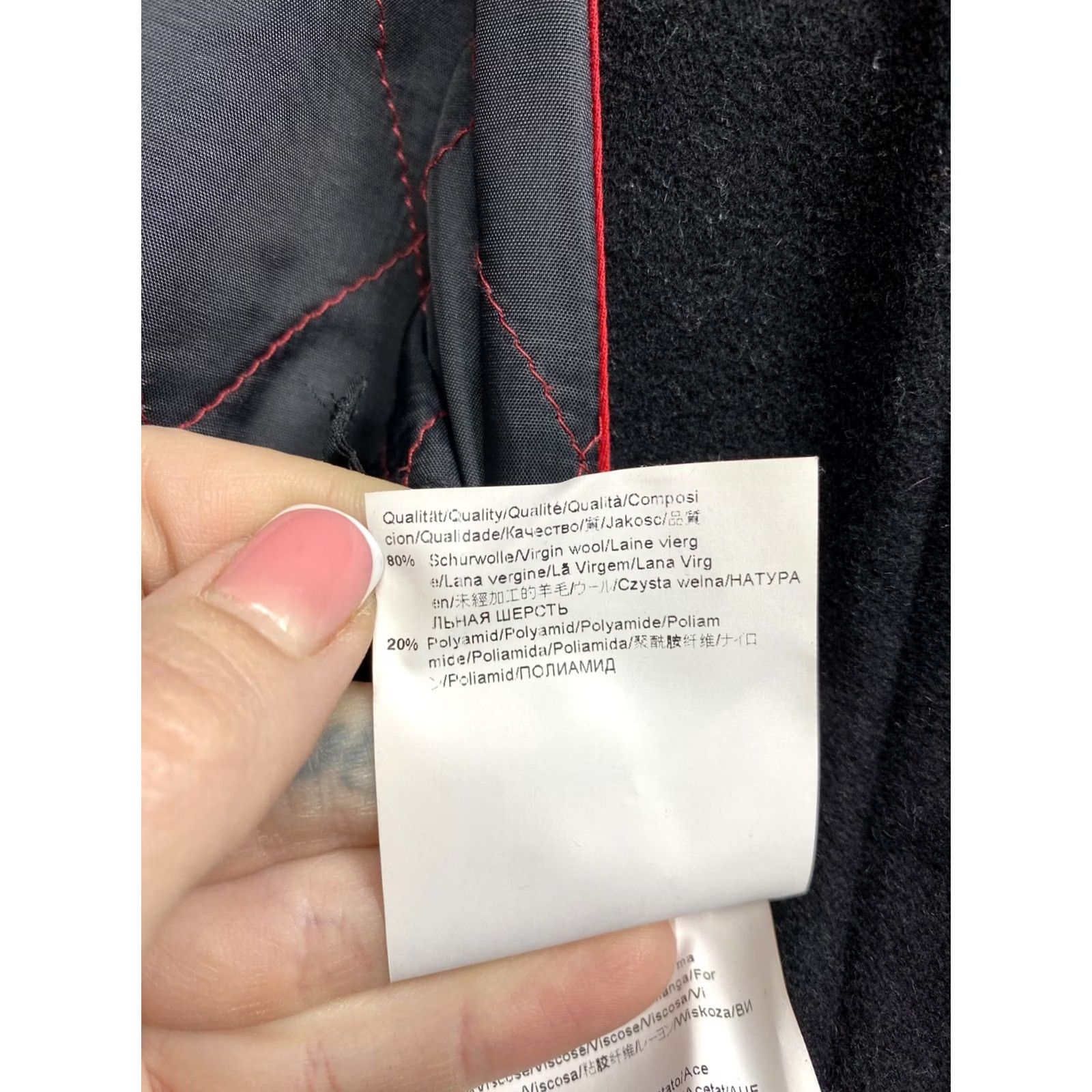 Hugo Boss VINTAGE Hugo Boss Mens Coat Duffle Wool Black M - Wool Duffle Coat Hugo Boss Size US M / EU 48-50 / 2 - 6 Thumbnail
