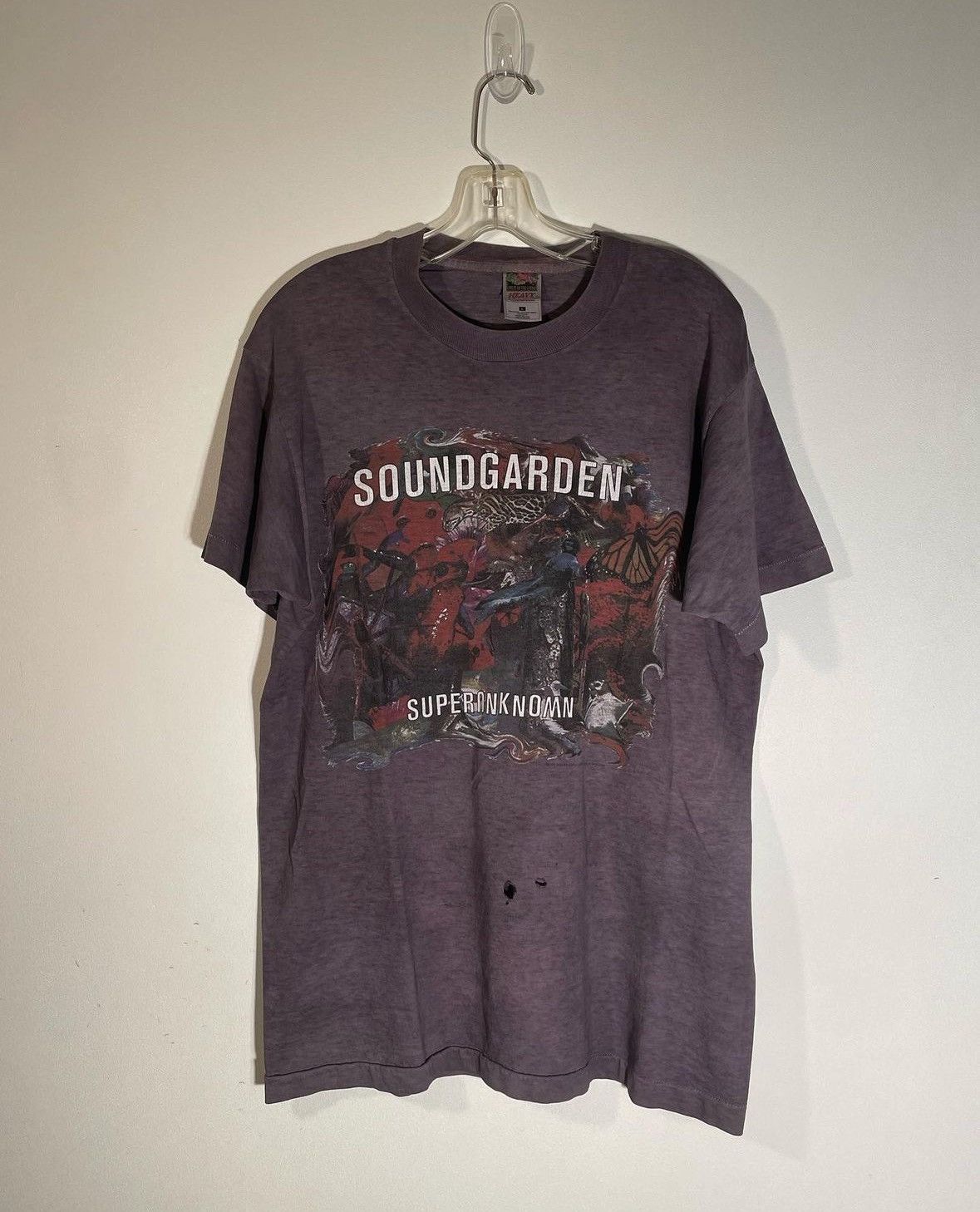 image of Band Tees x Vintage 90's Soundgarden Superunknown Tee 1994 in Purple, Men's (Size Large)