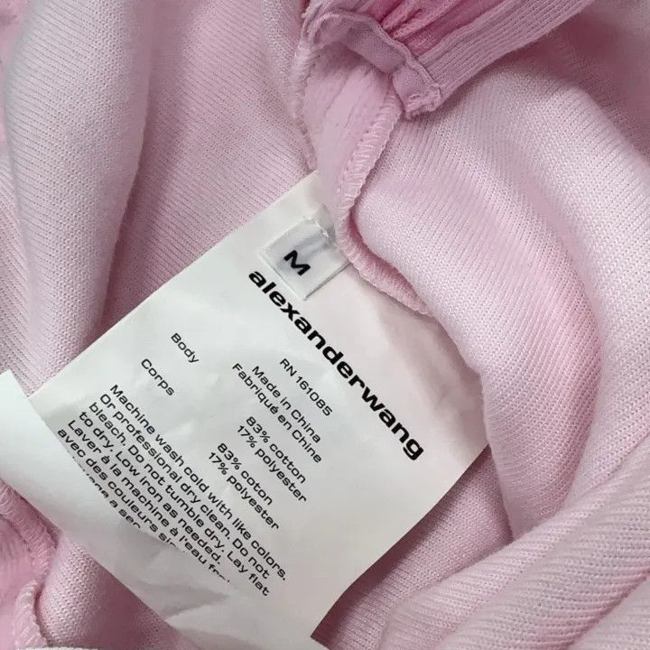 Alexander Wang Alexander Wang Pink Flared High-Waisted Pants - Size 23" - 2 Thumbnail