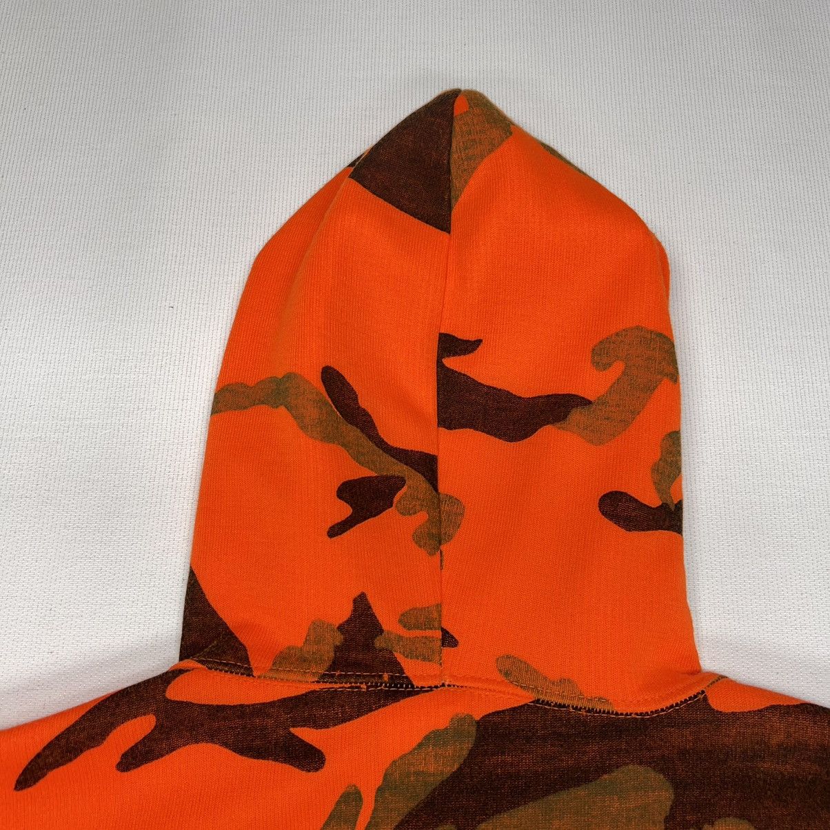 Vintage Ace Sportswear Hoodie Orange Blaze Camo Hooded Sweatshirt Size US M / EU 48-50 / 2 - 13 Thumbnail