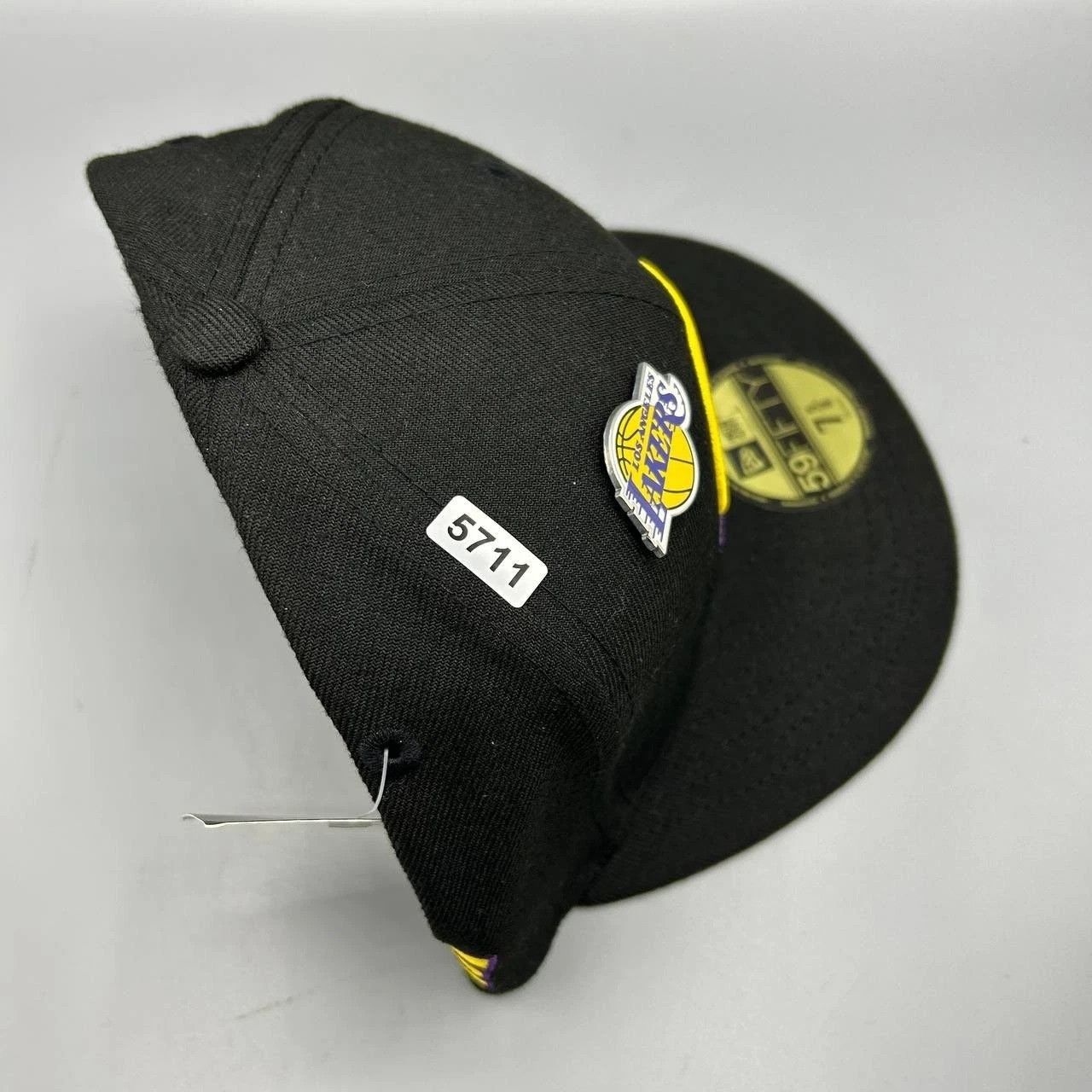 New Era Los Angeles LA Lakers NBA x Xlarge Hat Men 7 5/8 Fitted Cap Size ONE SIZE - 10 Thumbnail