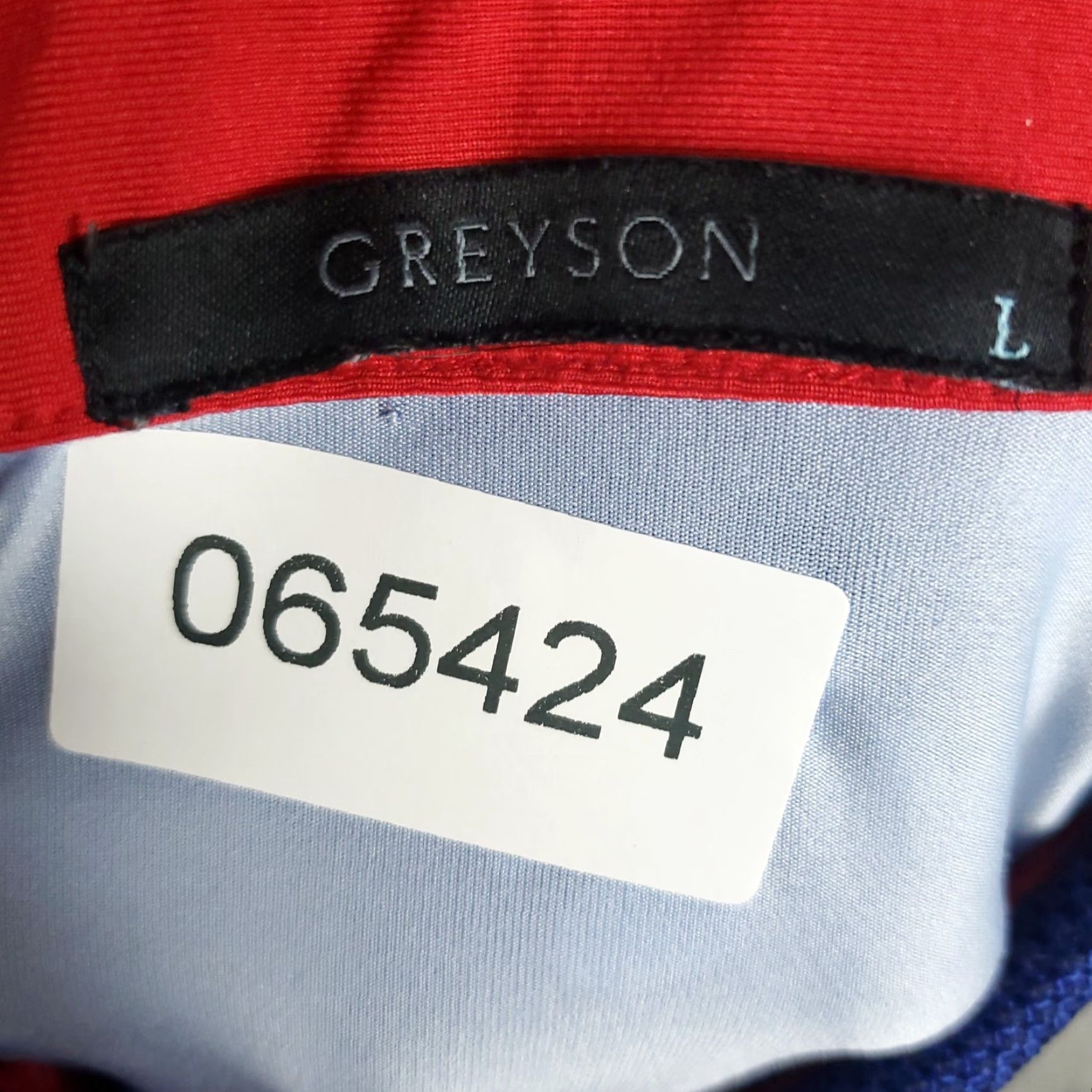 Vintage Greyson Polo Shirt Mens Size Large Blue Wolf Golf Casual Short Sleeve Shirt Mens Regular Polo Blue Wolf Golf Casual Short Sleeve Size US L / EU 52-54 / 3 - 7 Thumbnail