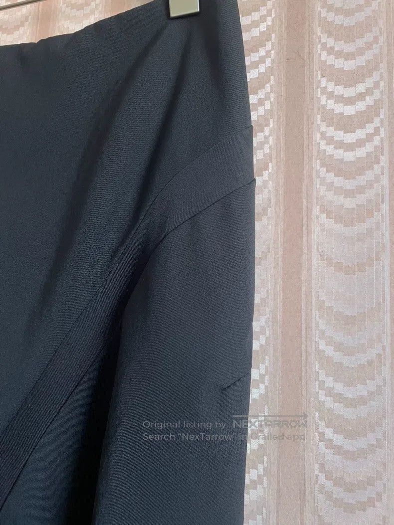 Comme des Garcons Comme Des Garcons size S Black Irregular Bodycon Skirt Mer Size 23" - 4 Thumbnail