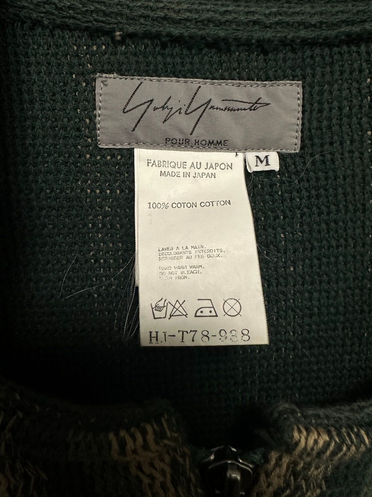 Yohji Yamamoto Yohji Yamamoto 1998SS All Sizes Mrn's Knit Sweatshirt M Size US M / EU 48-50 / 2 - 7 Thumbnail