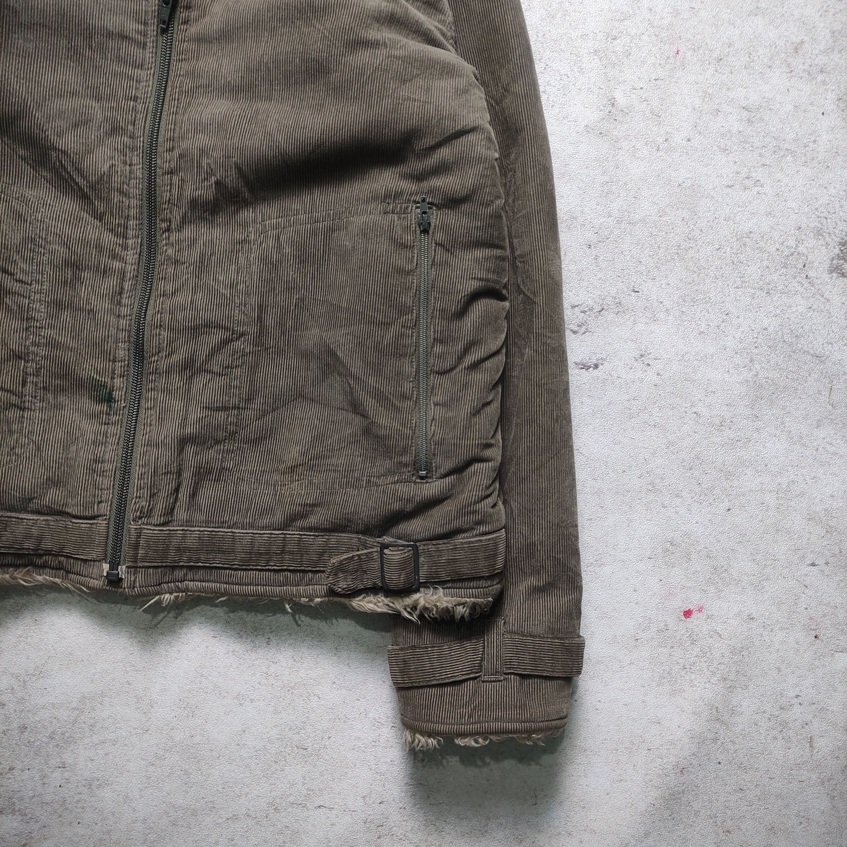 Japanese Brand Vkei Corduroy Fur Jacket Style Tornado Mart Size US S / EU 44-46 / 1 - 5 Thumbnail