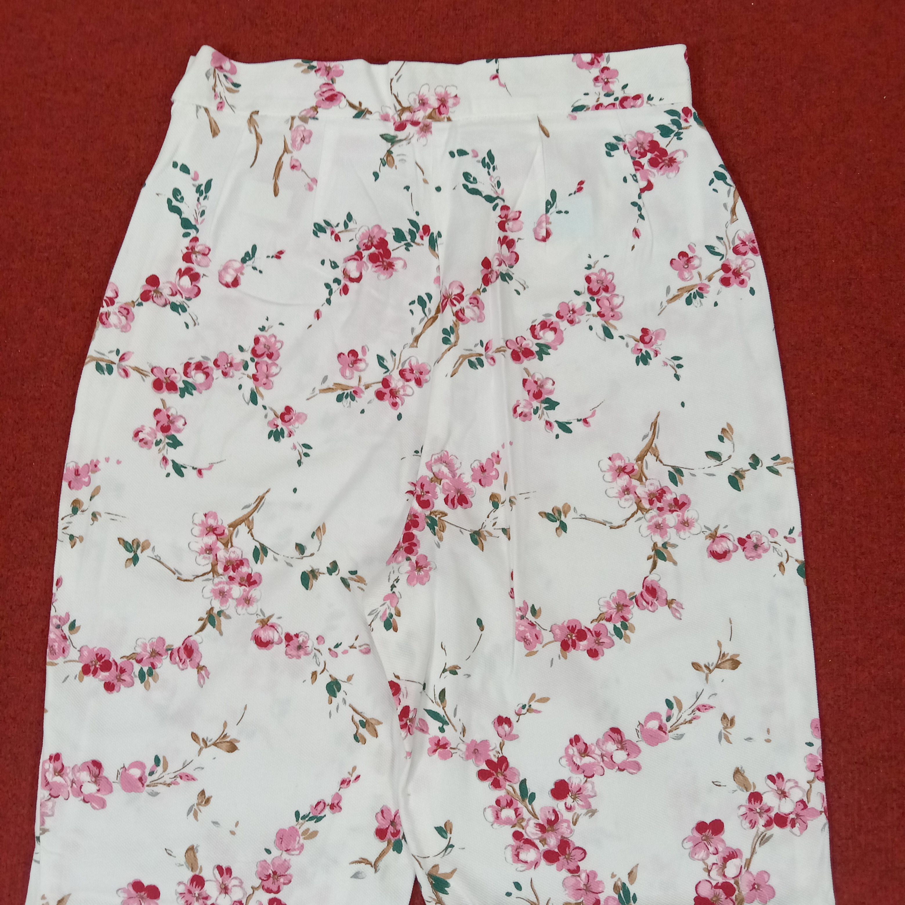 Designer × Vintage × Vivienne Westwood Vivienne Westwood Fashion Flowers Design Style Pants Size 24" / US 00 / IT 34 - 5 Thumbnail