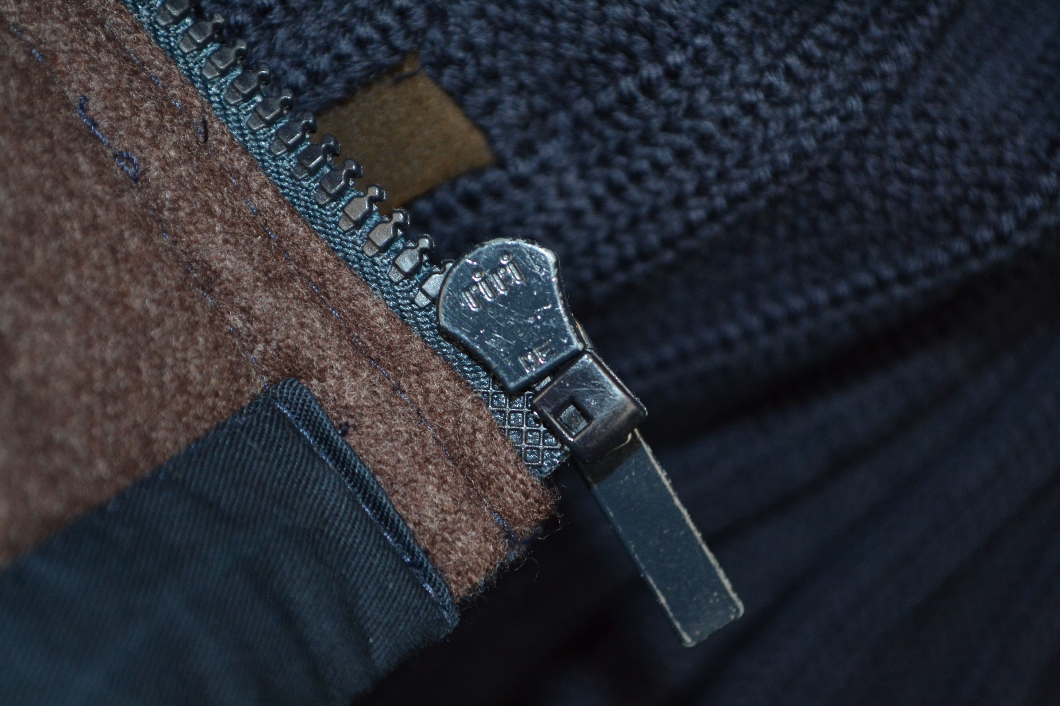 Paul & Shark Paul & Shark Bretagne Ribbed Knit Jacket Wool Leather Sydney Size US XL / EU 56 / 4 - 12 Thumbnail