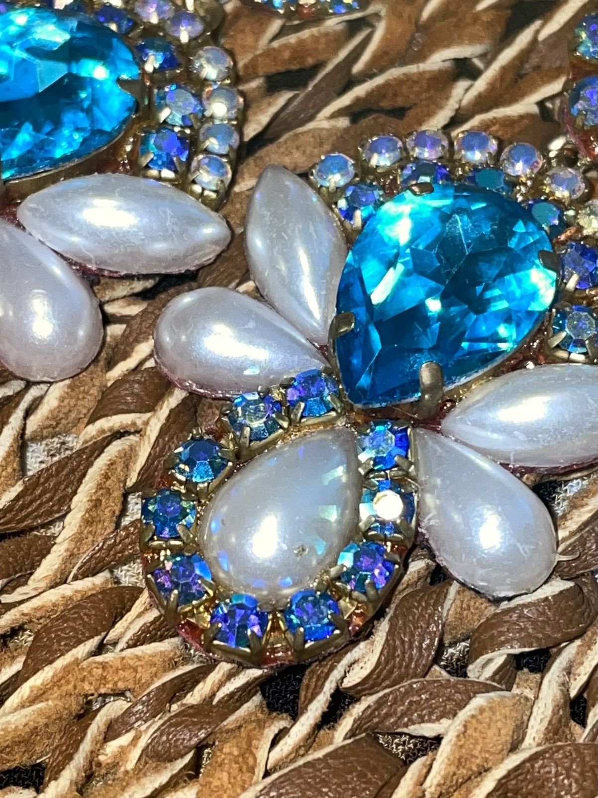 Vintage Vintage Art Deco Czech Crystal Chandelier Vintage Earrings Size ONE SIZE - 7 Thumbnail