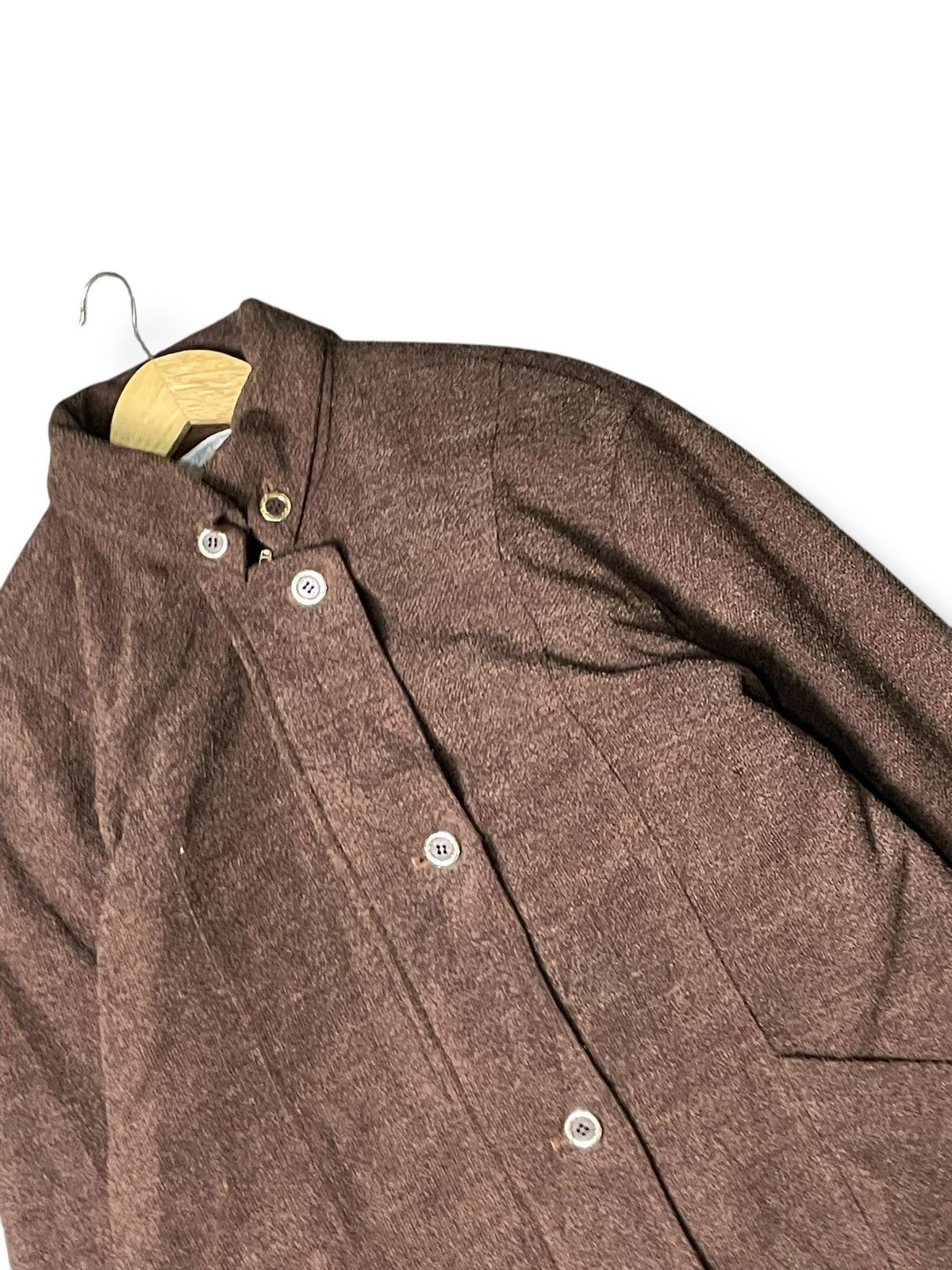 Japanese Brand × Vintage MELLAPIO Brand Button&Zip Wool Jacket (69) Size US S / EU 44-46 / 1 - 2 Thumbnail