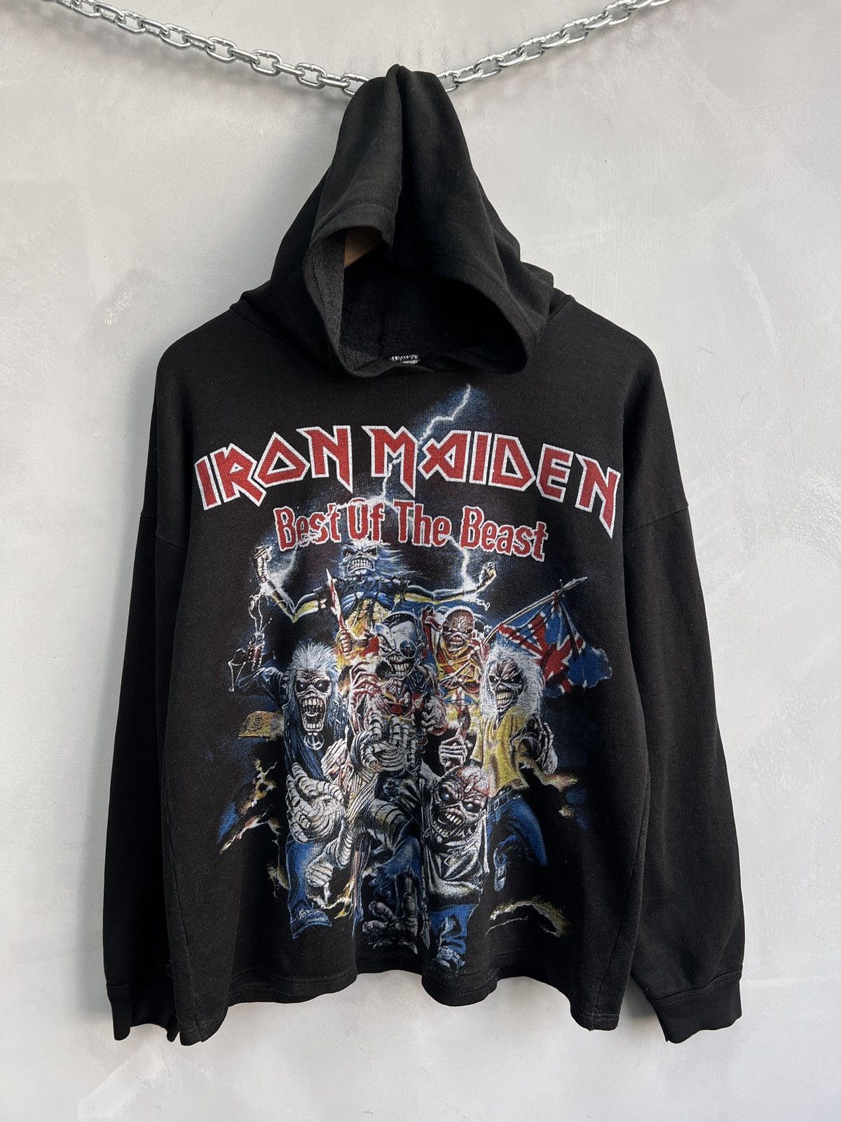 Iron Maiden Iron Maiden 90s tour over print hoodie 1998 licensed Size US M / EU 48-50 / 2 - 1 Thumbnail