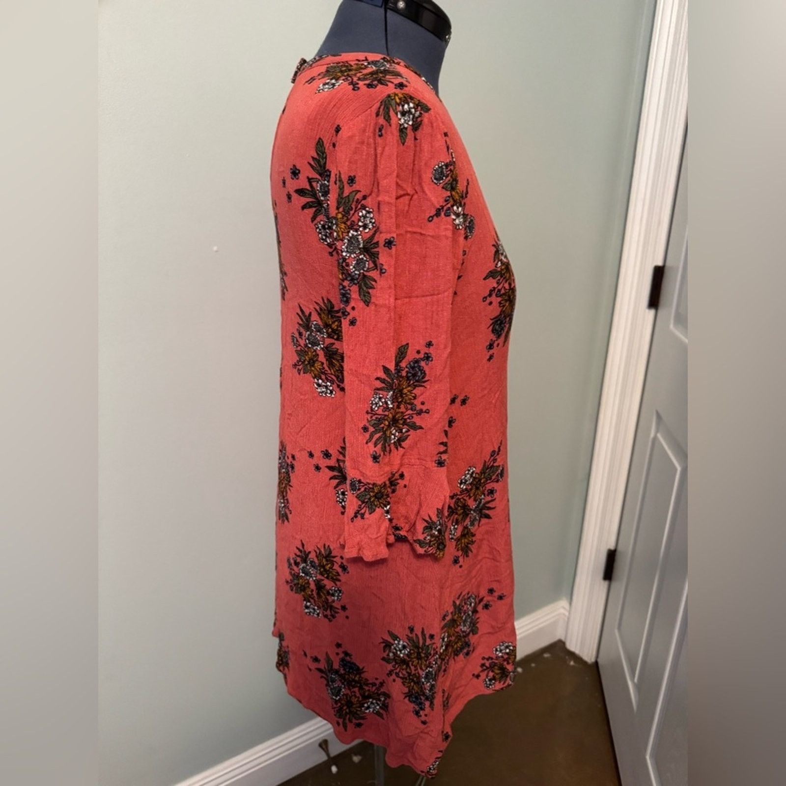 Other JODIFL Asymmetrical reddish Orange Cut Out Dress Sz M Size M / US 6-8 / IT 42-44 - 3 Thumbnail