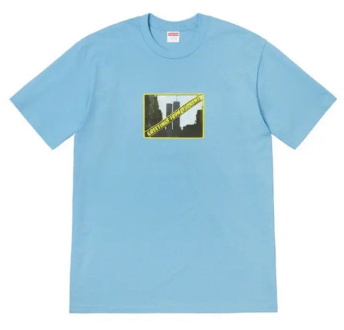 Supreme Supreme “GREETINGS FROM SUPREME” Tee. Size: Men’s Medium Size US M / EU 48-50 / 2 - 1 Thumbnail