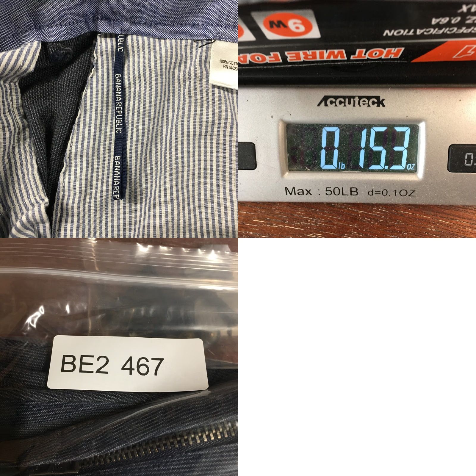 Banana Republic Banana Republic Kentfield Chino Pants Mens 36 Blue Mid Rise Zip Regular Waist 37 Inseam 32 Ready to Wear Size US 36 / EU 52 - 10 Thumbnail