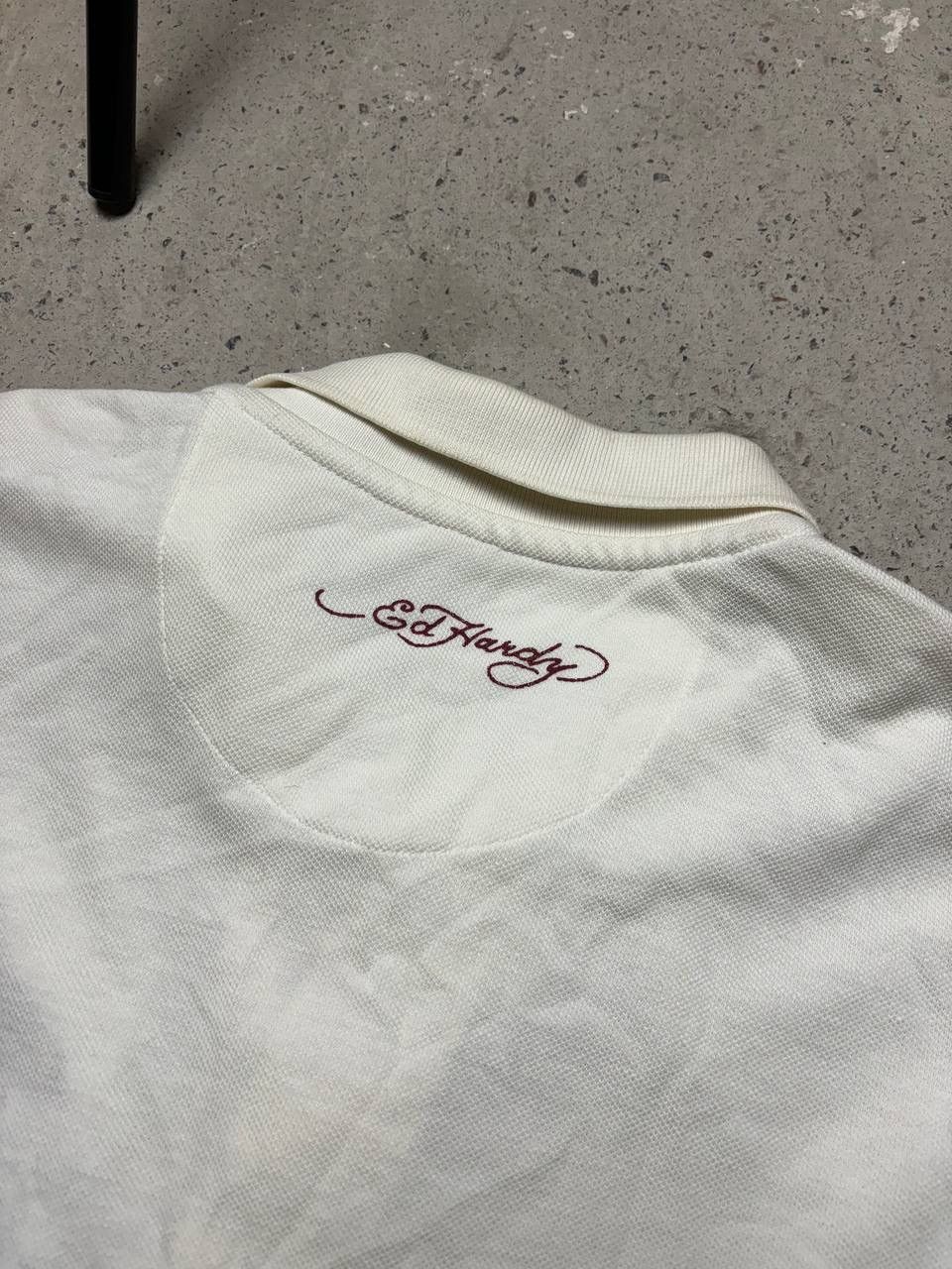 Ed Hardy × Vintage Vintage Y2K Ed Hardy Embroidered Eagle Logo New York Polo Size US XL / EU 56 / 4 - 6 Thumbnail