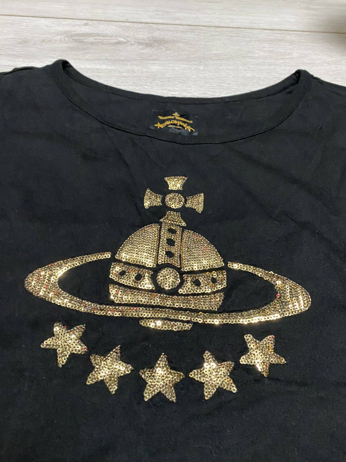 Vivienne Westwood Vivienne Westwood oversize big gold orb tee stars sunday Size S / US 4 / IT 40 - 3 Thumbnail