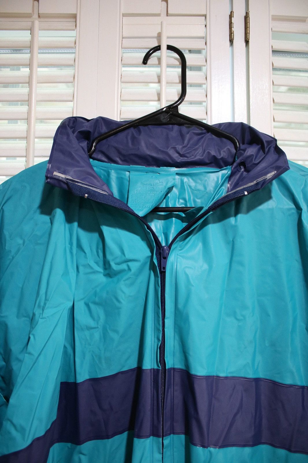 Vintage 1990s Rain Coat Vintage USA Size US XXL / EU 58 / 5 - 4 Thumbnail