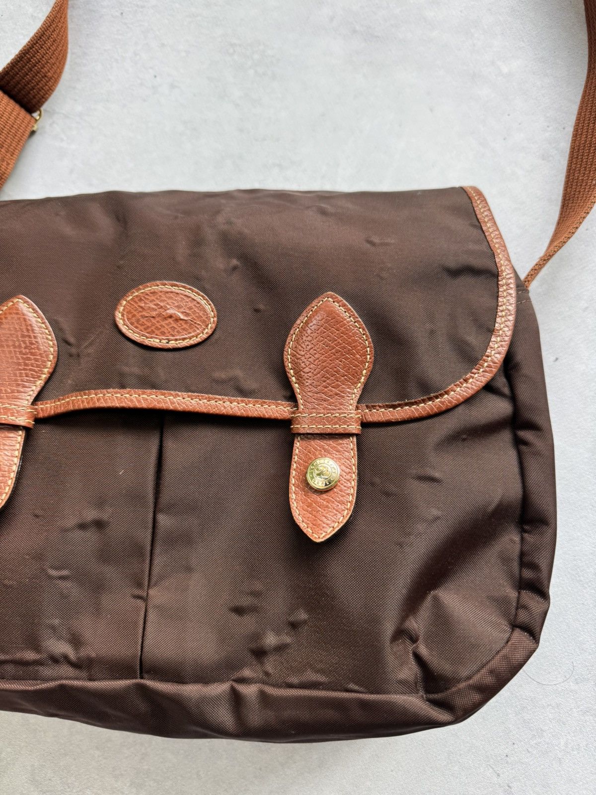 Longchamp Vintage Longchamp Crossbody Distressed bag Size ONE SIZE - 5 Thumbnail