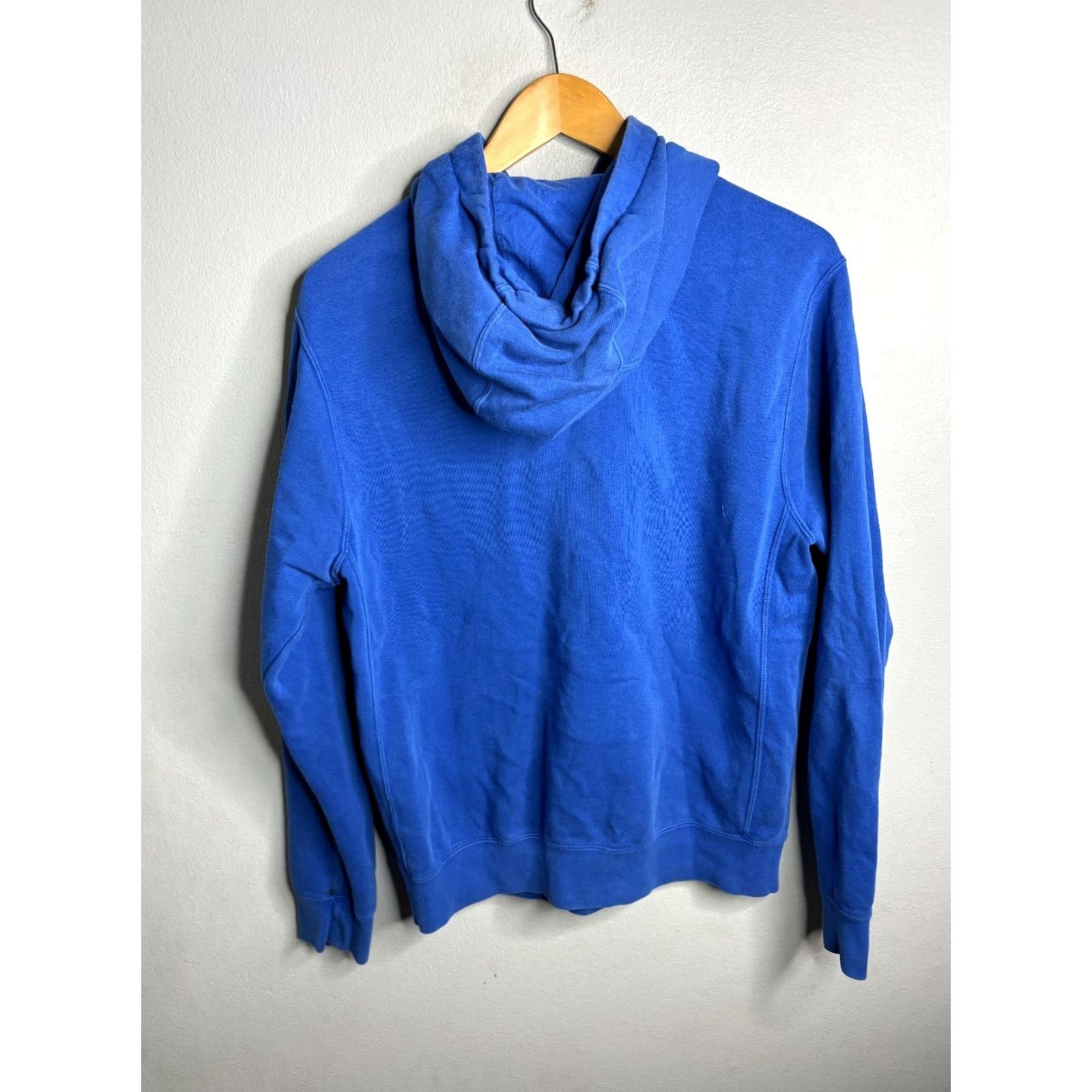 Nike Nike Air Logo Club Fleece Pullover Hoodie Men XS? No, Size S Blue Logo Sweater 014 Winter Classic Size US S / EU 44-46 / 1 - 5 Thumbnail