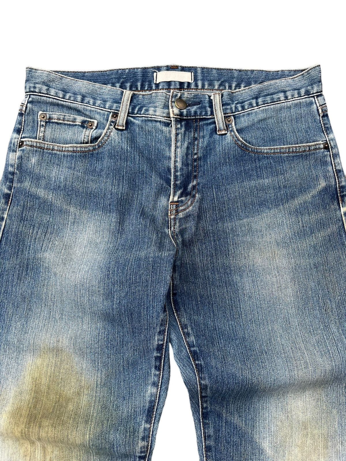 Undercover × Uniqlo Vintage Japanese Brand Dirty Mud Washed Classic Leg Jeans Size US 32 / EU 48 - 3 Thumbnail