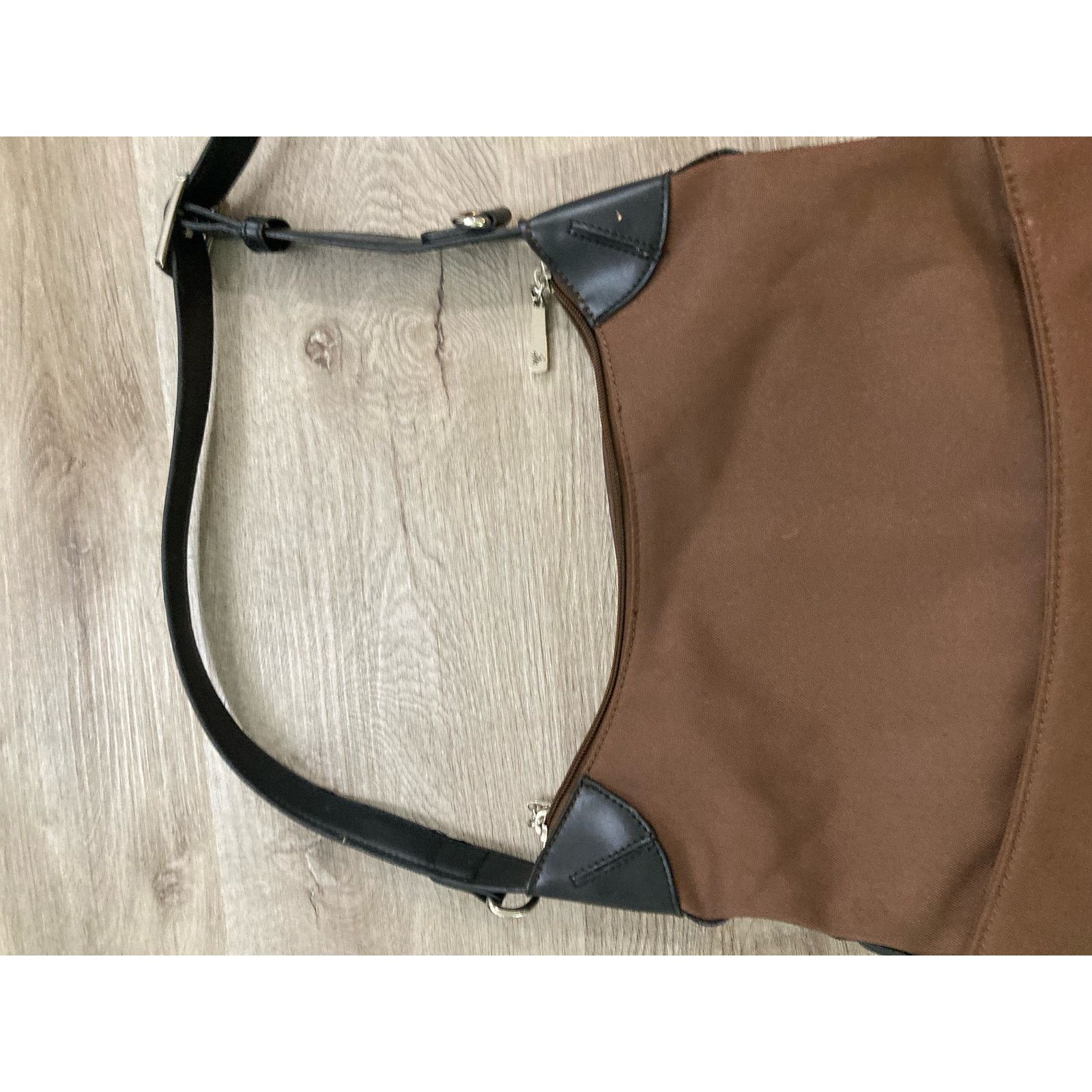 Other Joy Mangano Women’s Brown Shoulder Handbag Expandable Strap Size ONE SIZE - 8 Thumbnail