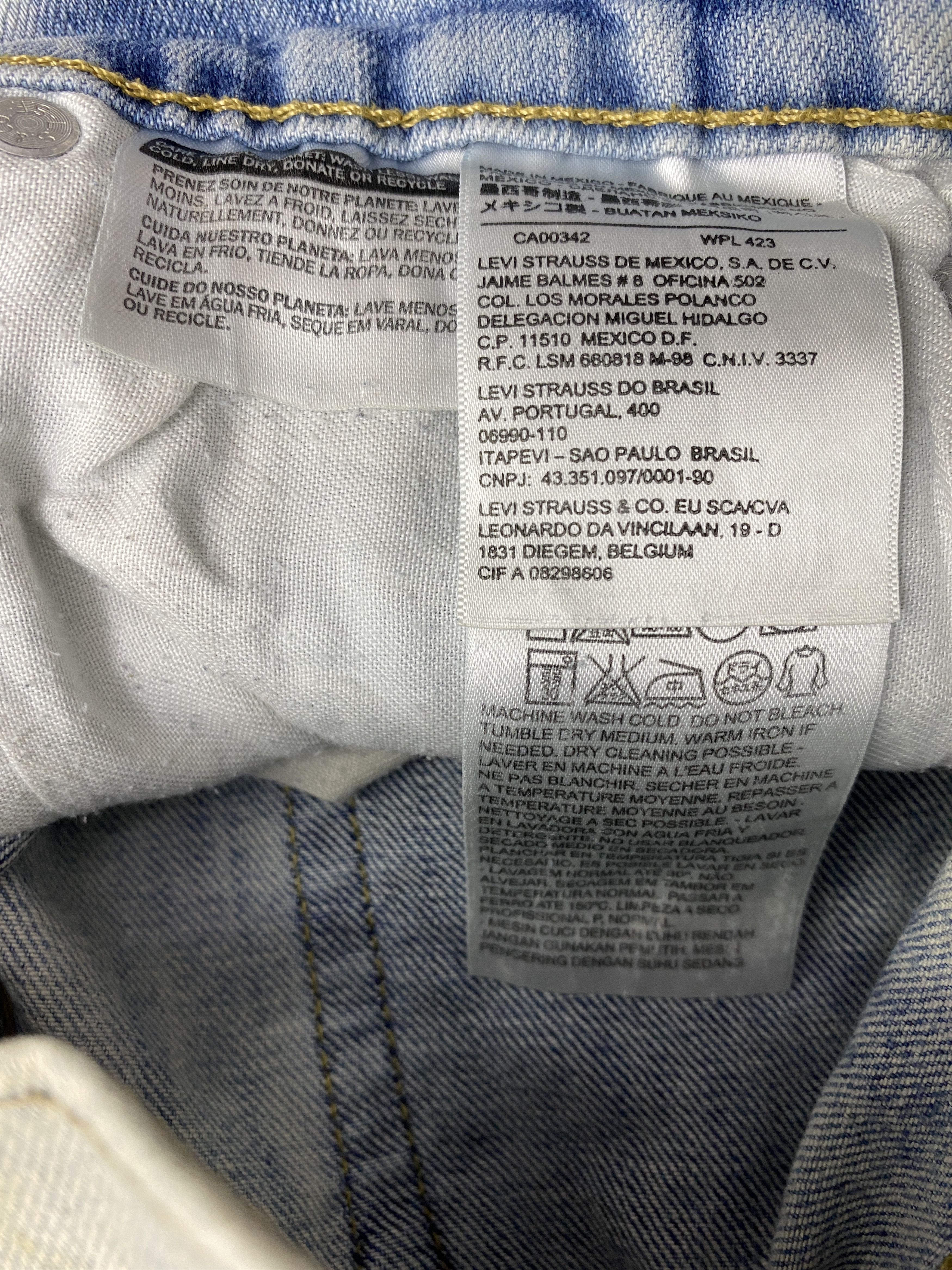 Levi's × Vintage Vintage Levis 508 Acid Washed Jeans Size US 28 / EU 44 - 10 Thumbnail