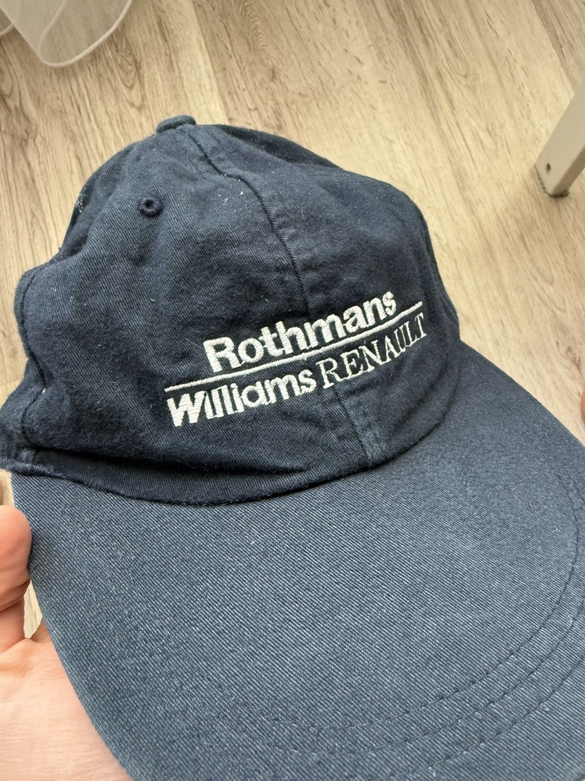Other Vintage Williams Renault F1 Rothmans Cap Navy Embroidered Size ONE SIZE - 2 Thumbnail