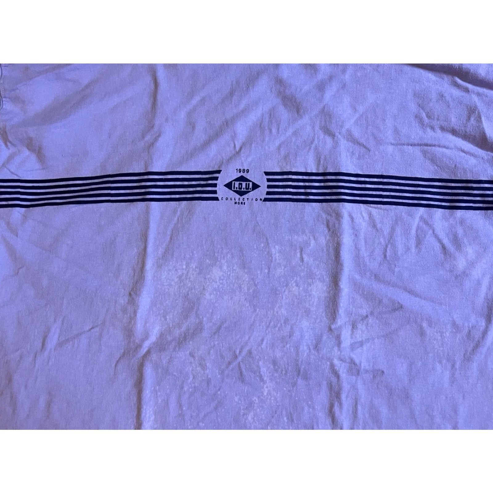Vintage VINTAGE IOU Long Sleeve Shirt Mens XL Purple 80s Retro USA Shirt Mens XL Purple IOU 80s Size US XL / EU 56 / 4 - 3 Thumbnail