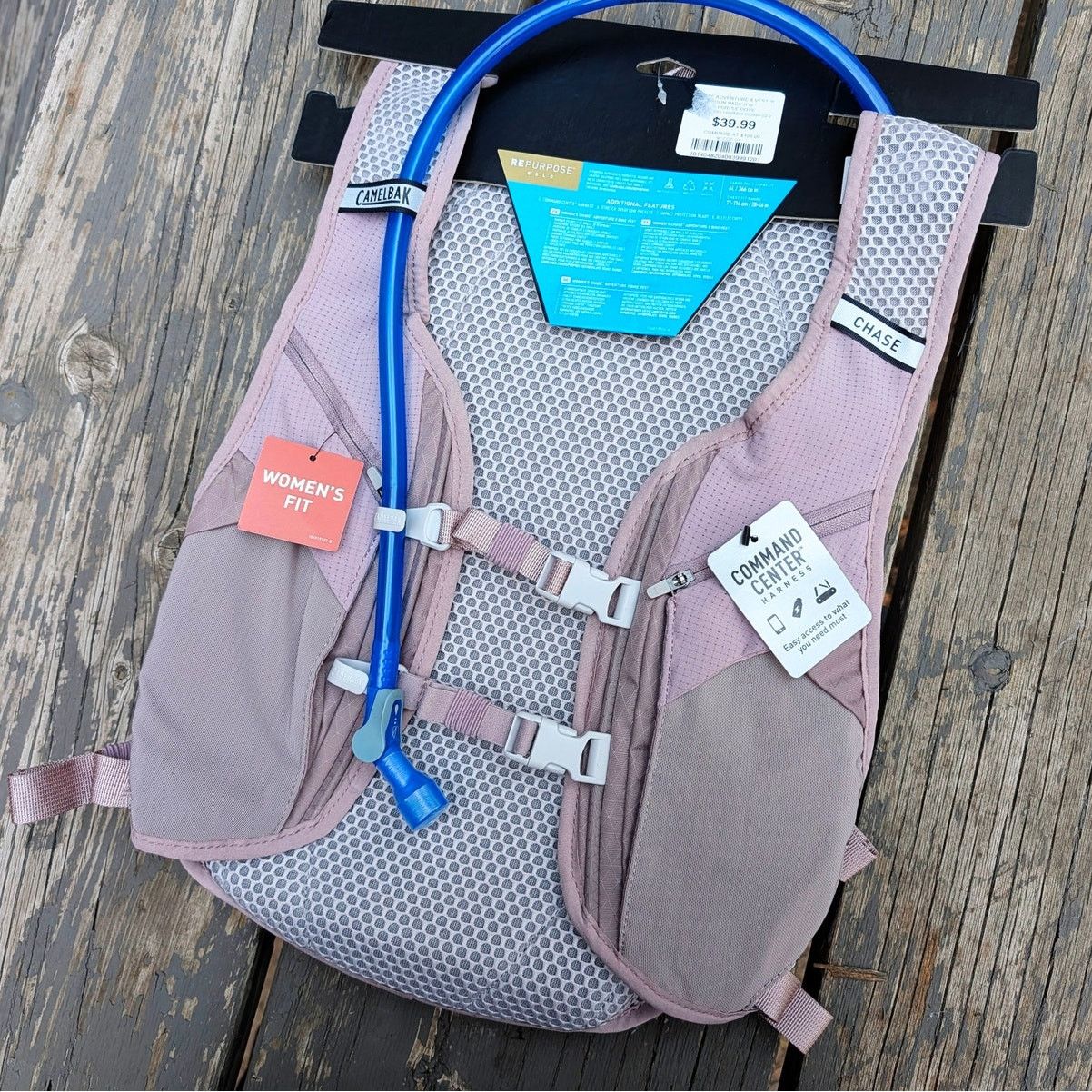 Camel NEW Womens CamelBak Chase Adventure 8 Bike Hydration Vest Size ONE SIZE - 4 Thumbnail