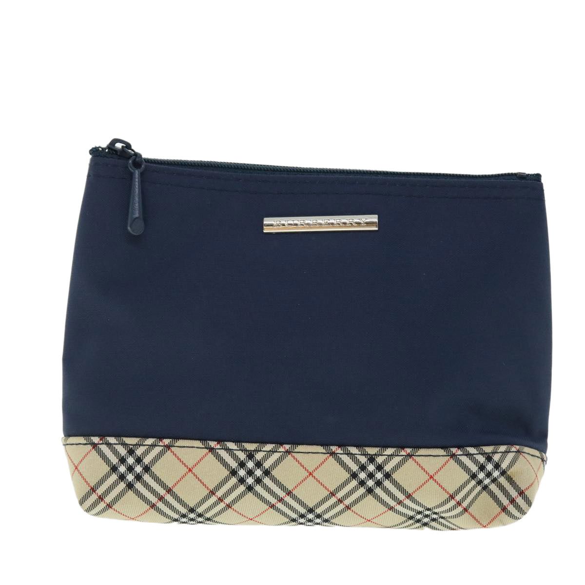 image of Burberry Clutch Bag in Blue, Women's