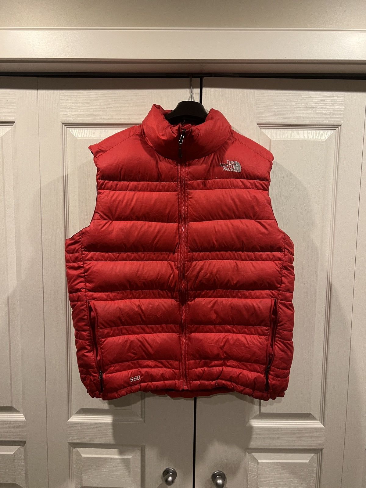 The North Face North Face 550 Red Puffer Size US XL / EU 56 / 4 - 1 Thumbnail