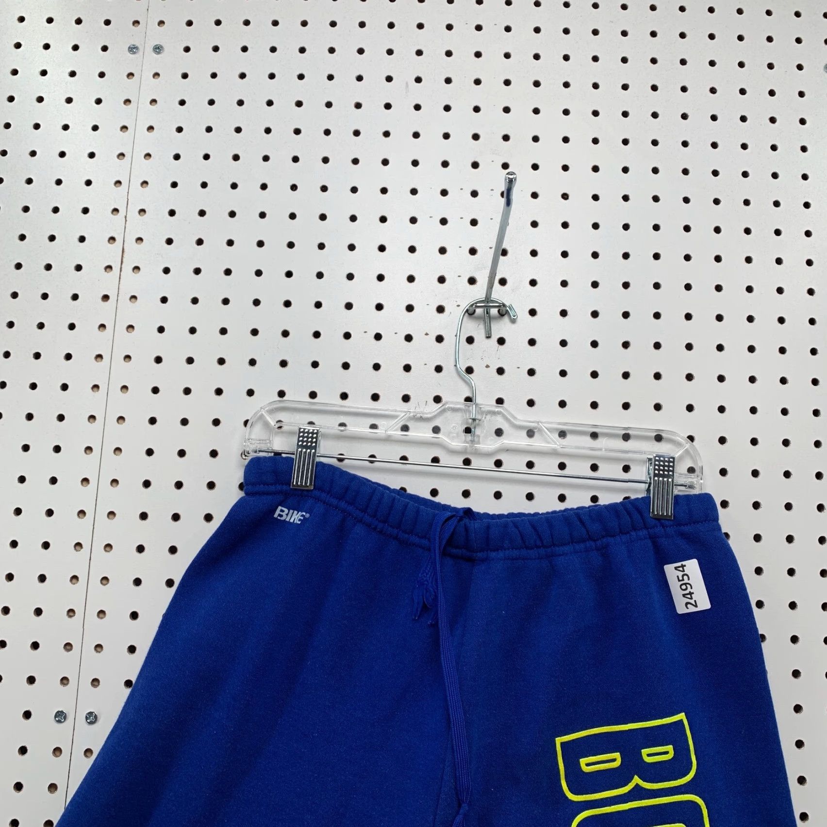 Spell VINTAGE Bike Boston Spell Out Sweat Shorts Royal Blue Adult Medium USA Made 28x8 Men 90s Size US 31 - 5 Thumbnail